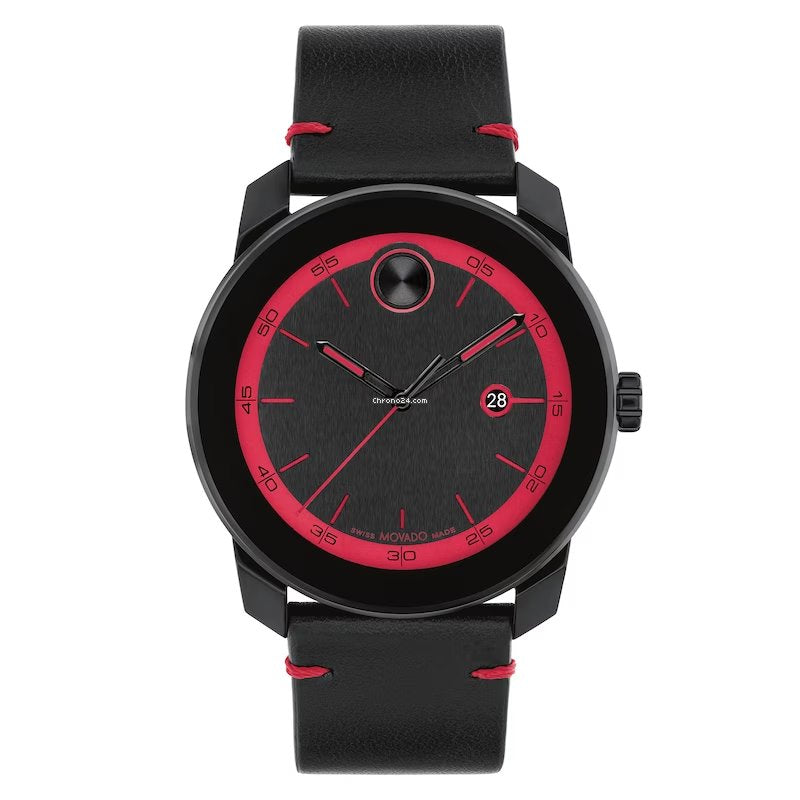 BOLD TR90 42MM Black/Red Watch