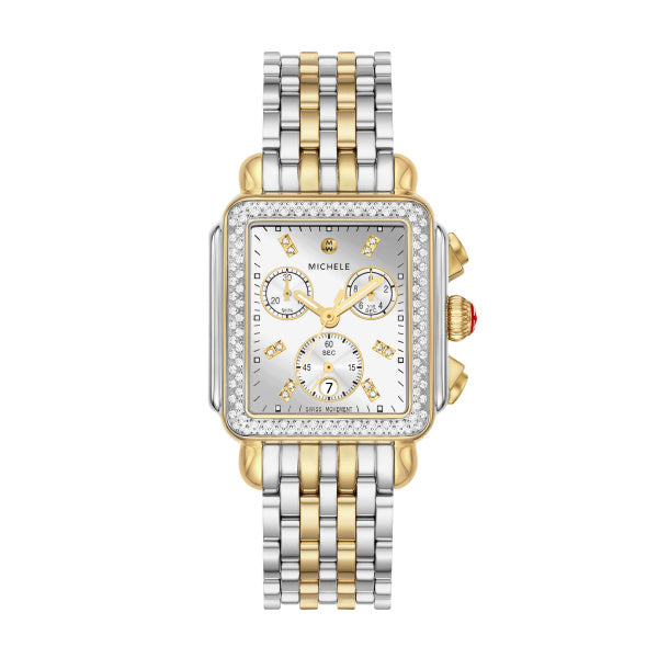 Deco Diamond Two Tone Shine 35MM Watch