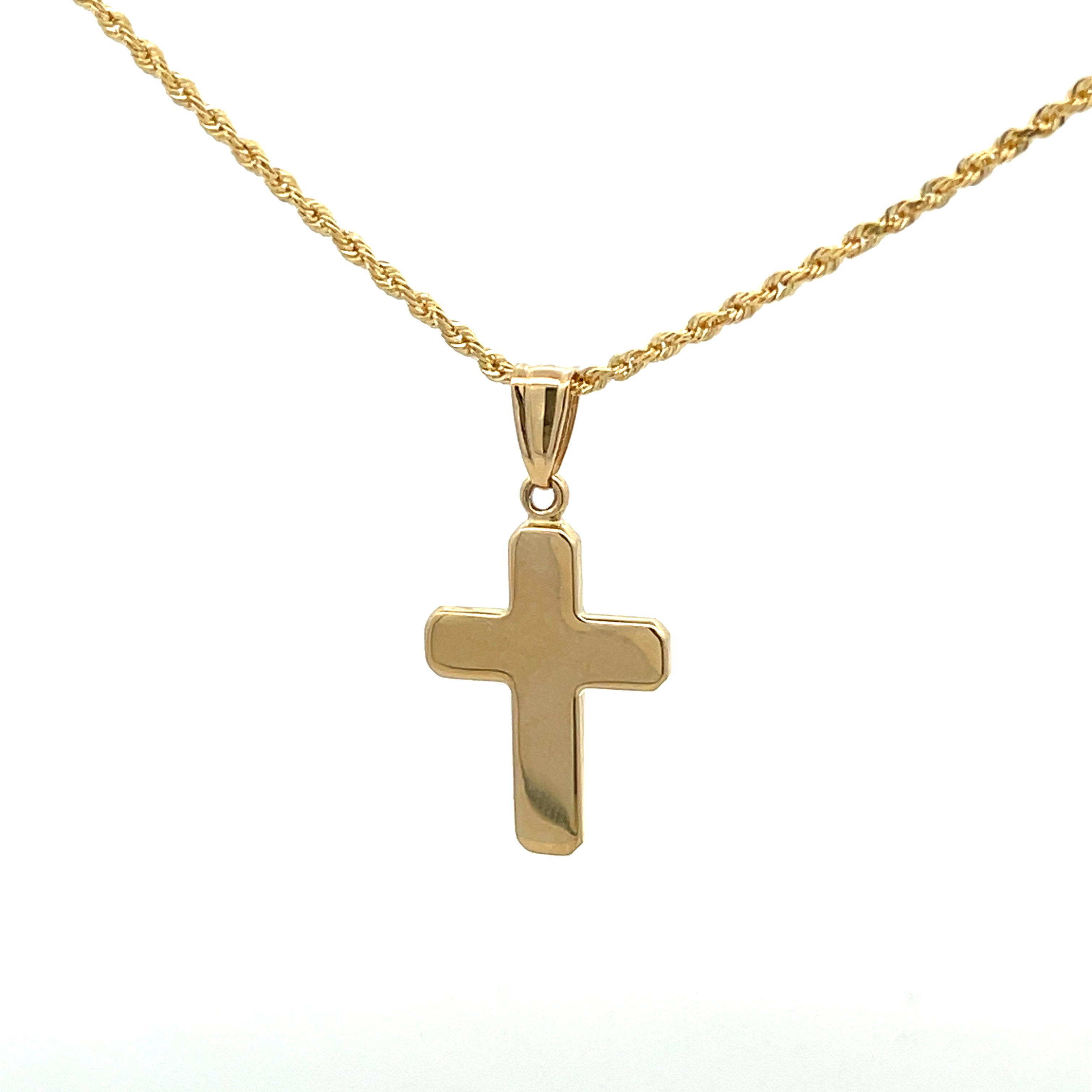 20MM Flat Cross Pendant