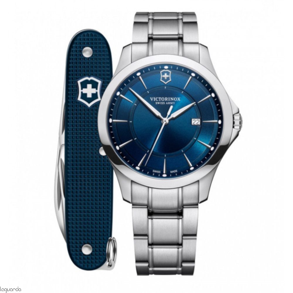 Alliance 40MM Blue Steel Watch