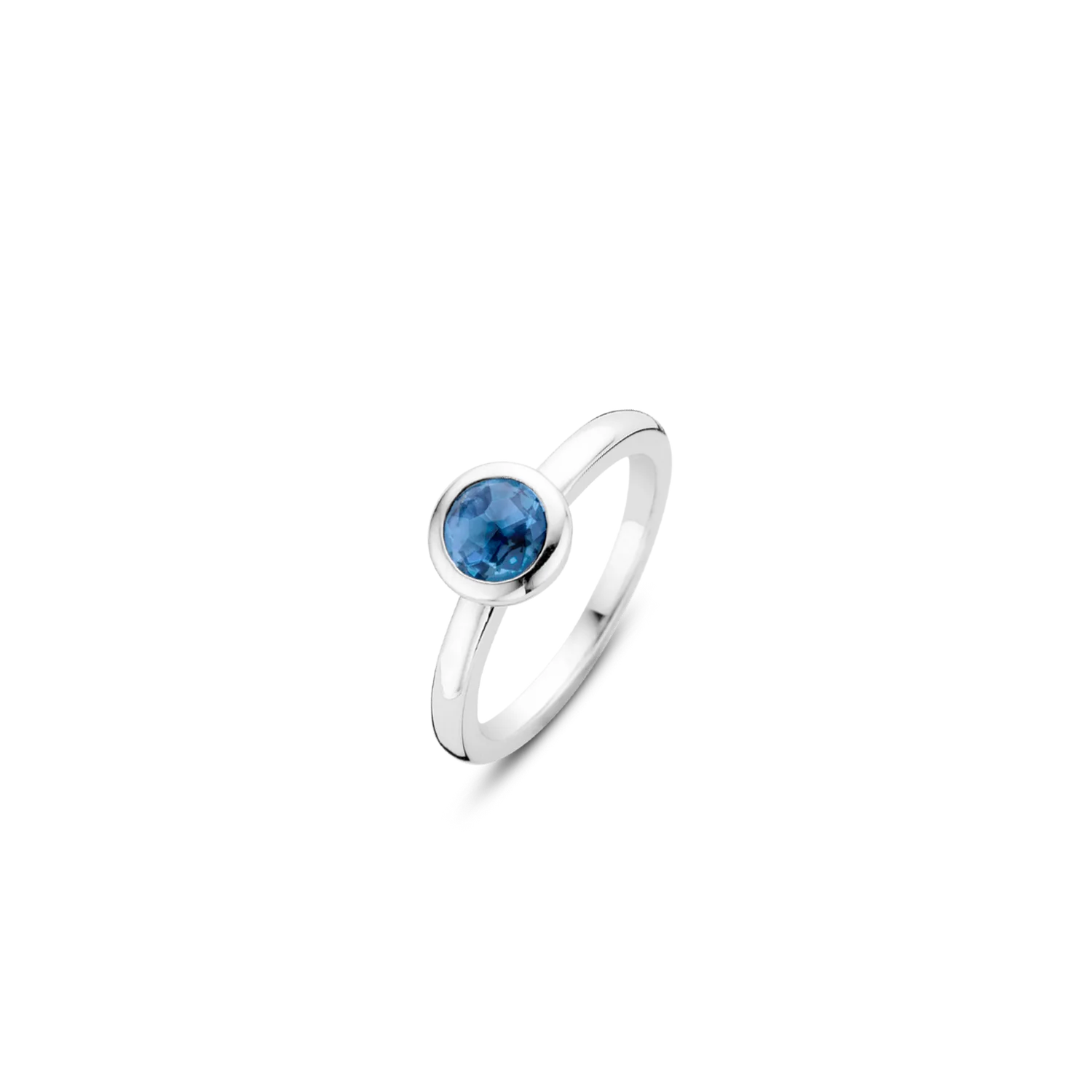 Blue Rounded Ring