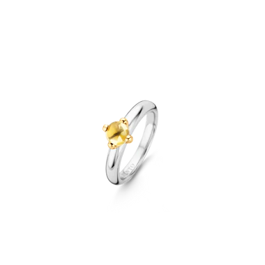 Yellow Flowerbud Ring