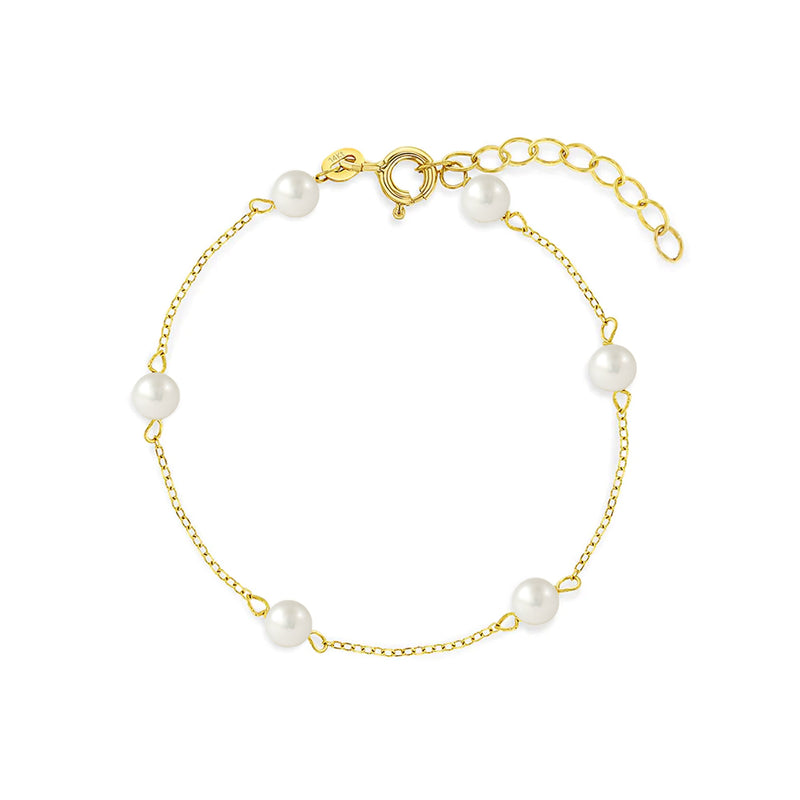 Kids Pearl Stations Bracelet