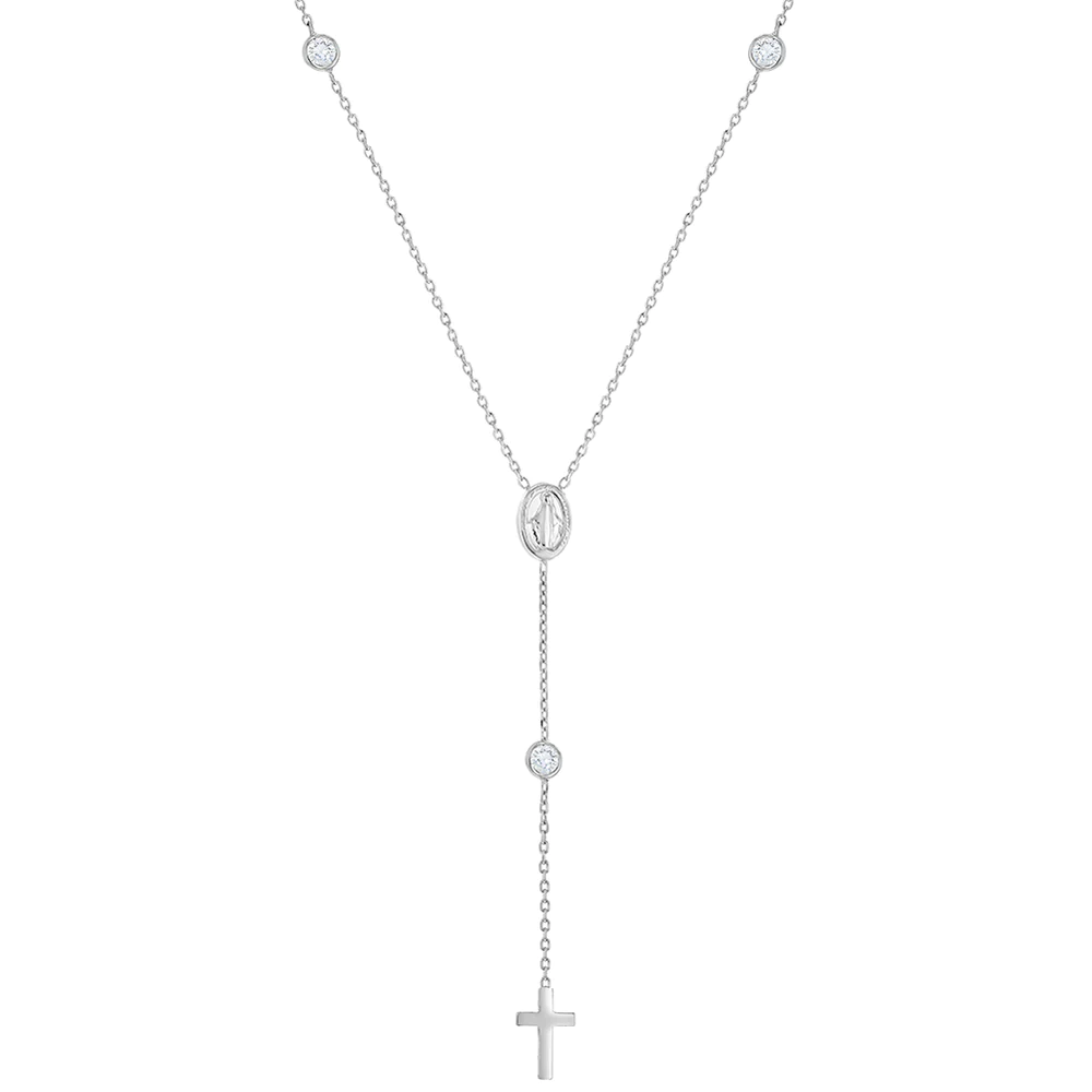 Dainty Cross Girls Rosary