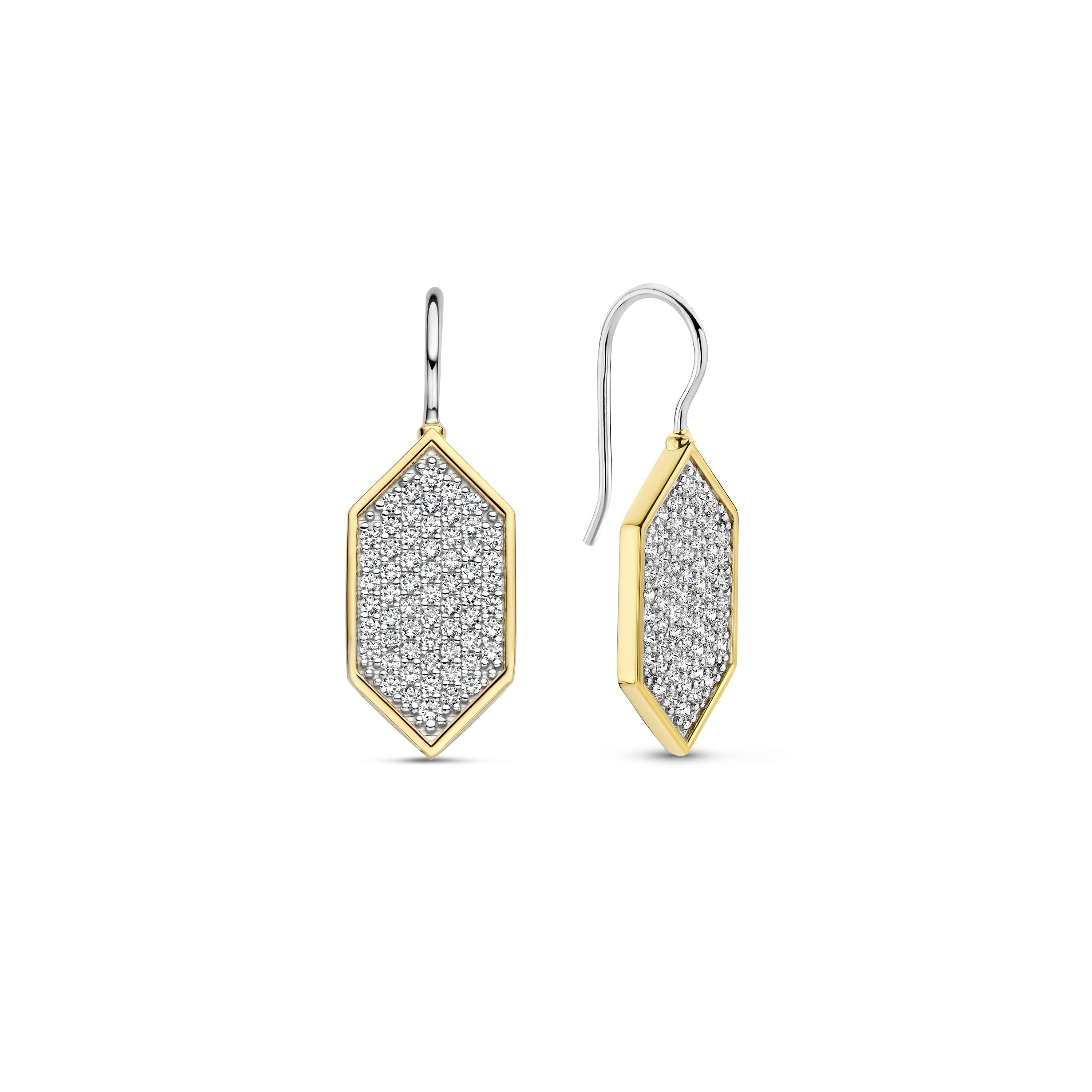 Celestial Pave Dangle Earrings