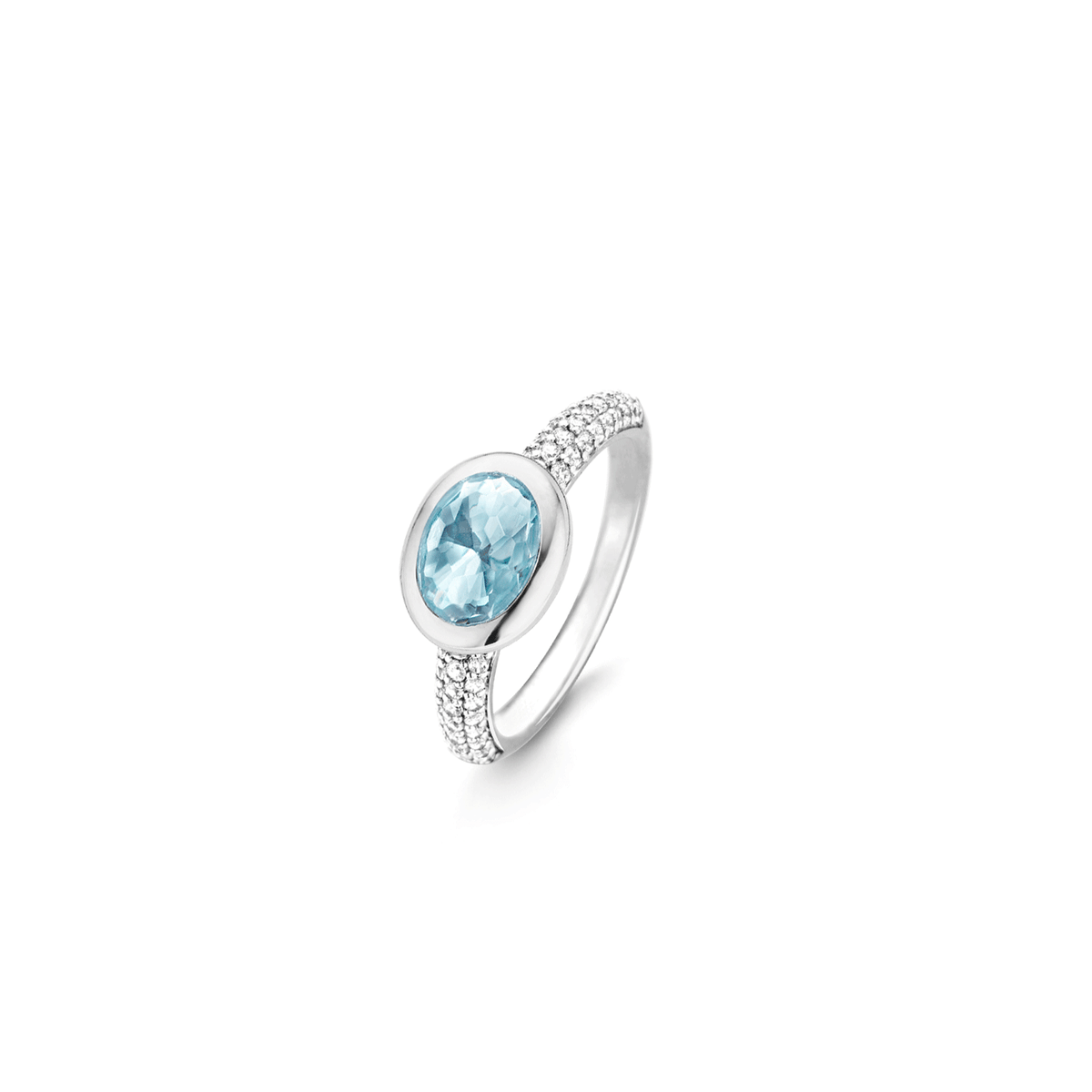 Blue Oval Ring