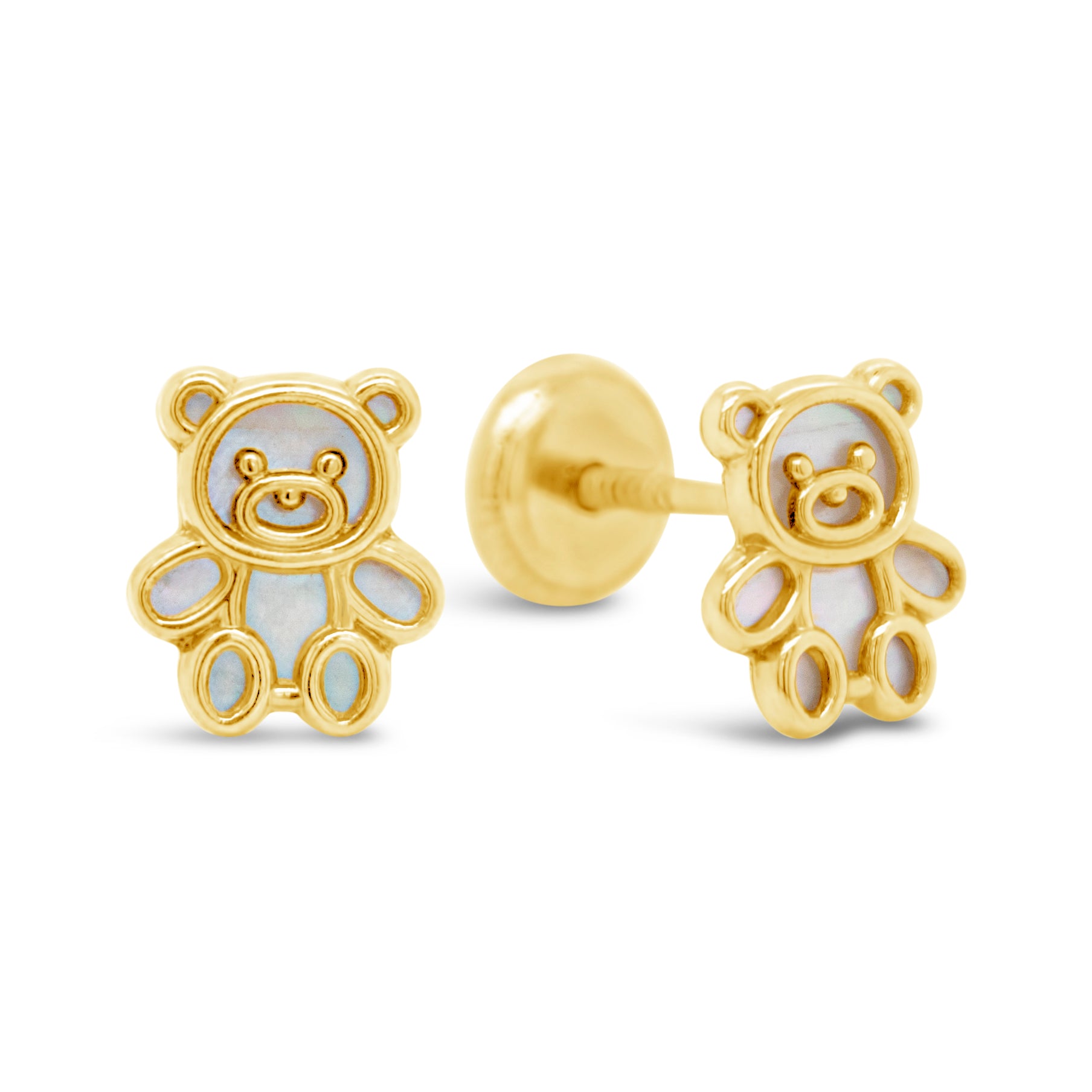 Teddy Bear Stud Earrings
