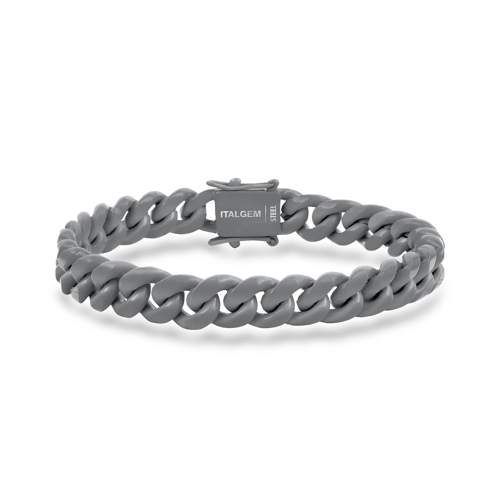 Candy Cuban Grey Bracelet