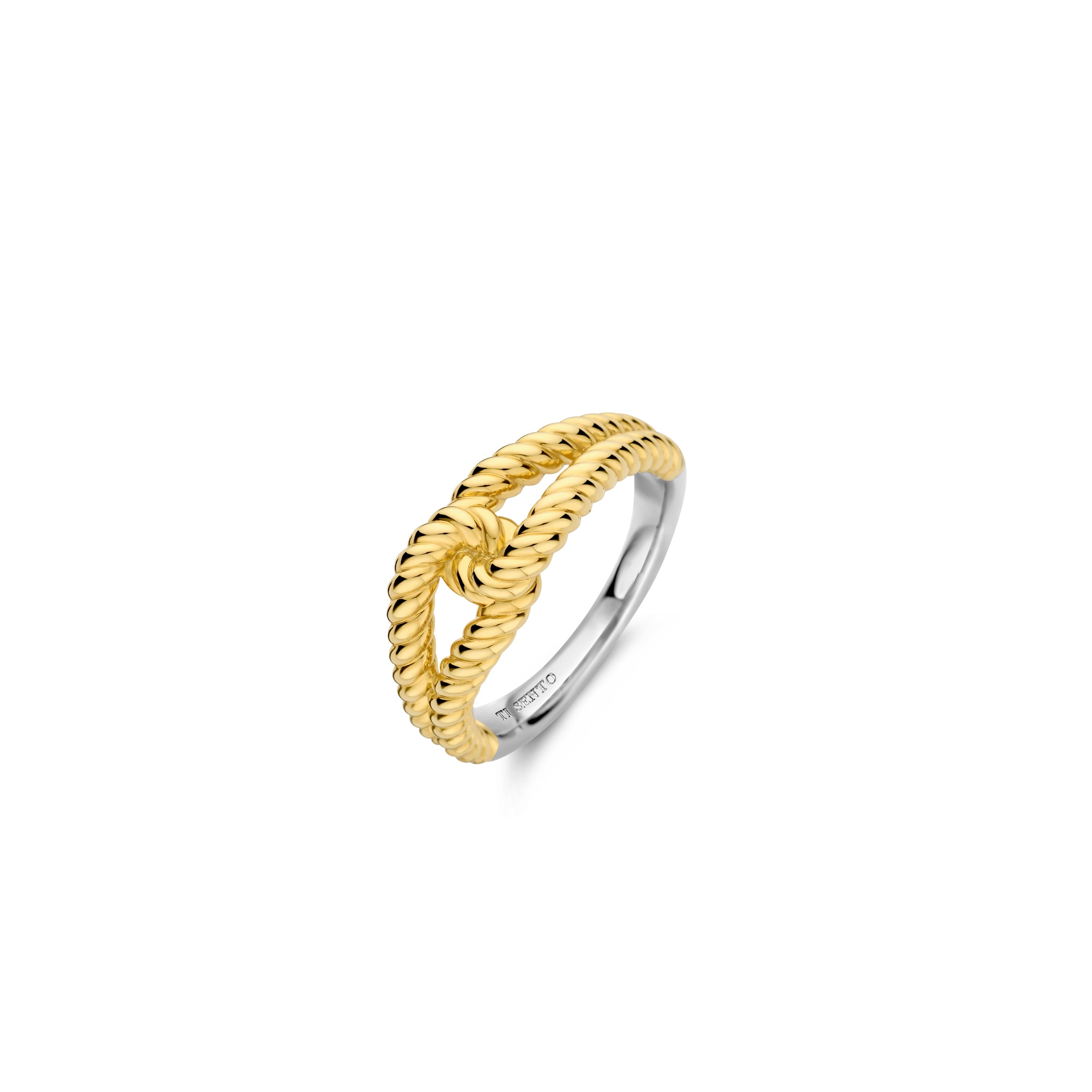 Rope Link Golden Ring