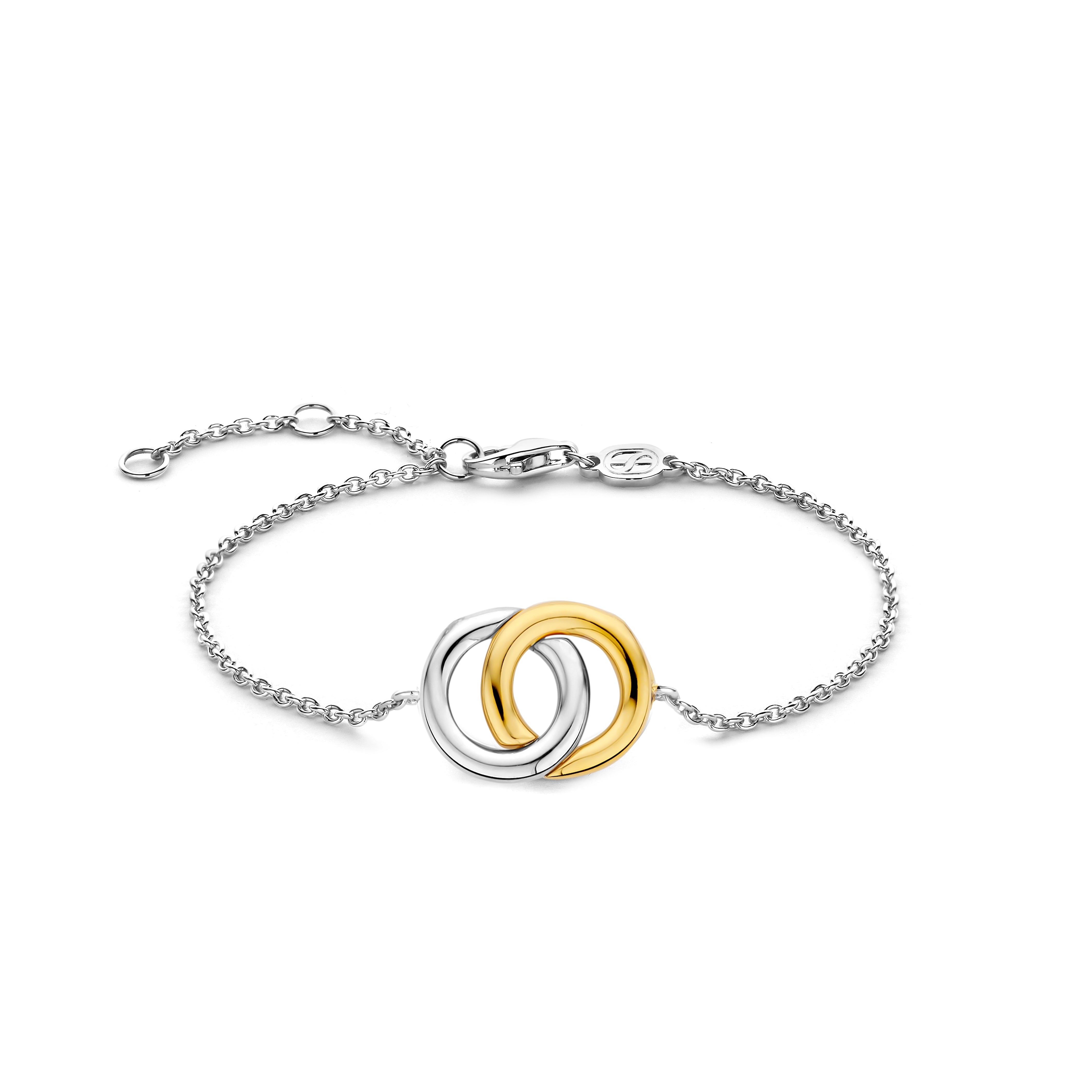 Linked Forever Two Tone Bracelet