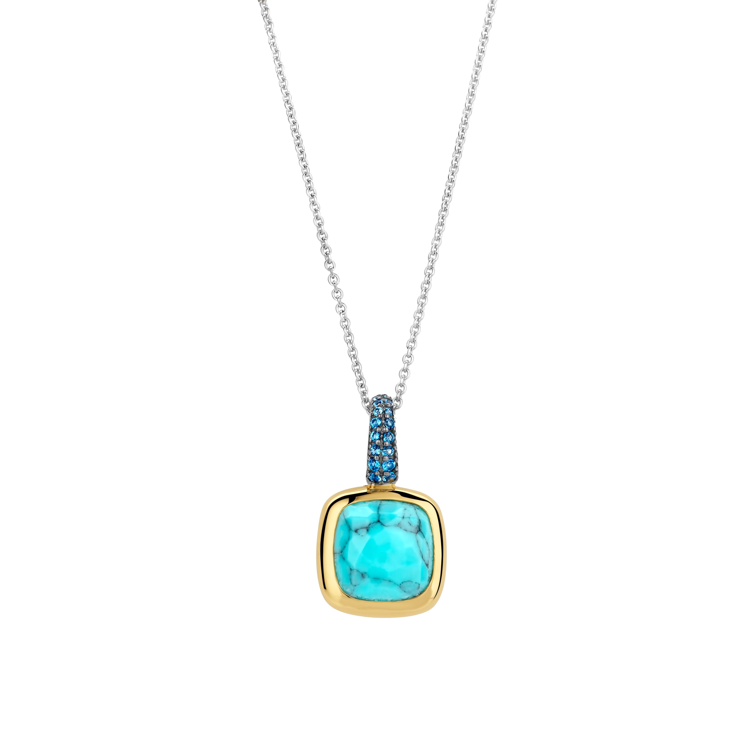 Cushion Turquoise Necklace