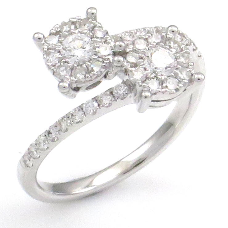 Couple .67ct Diamond Ring