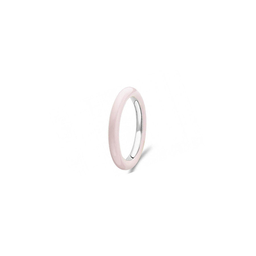Light Pink Enamel Ring