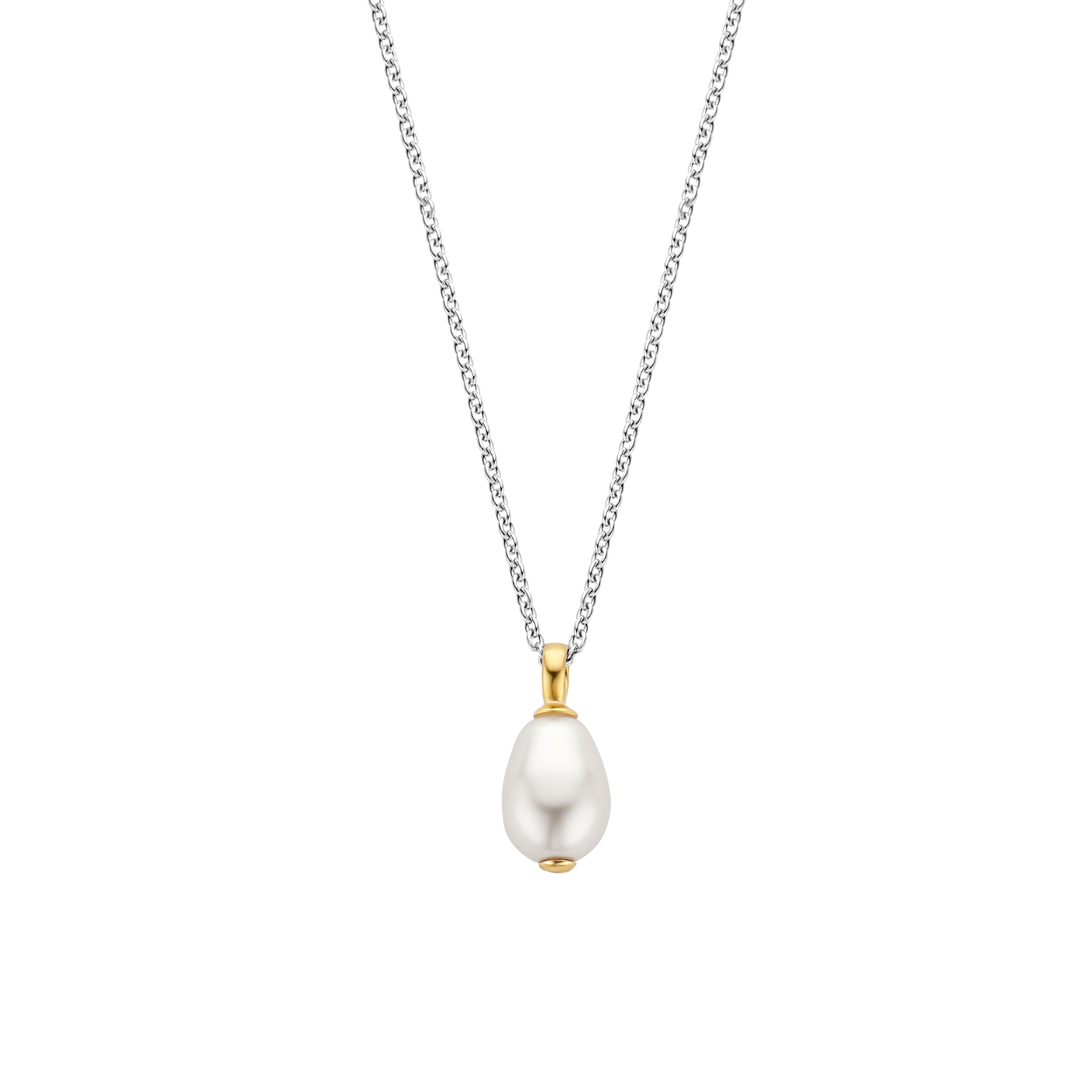 Baroque Pearl Drop Necklace