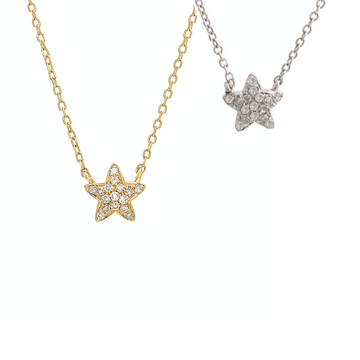 Petit Star Diamond Necklace