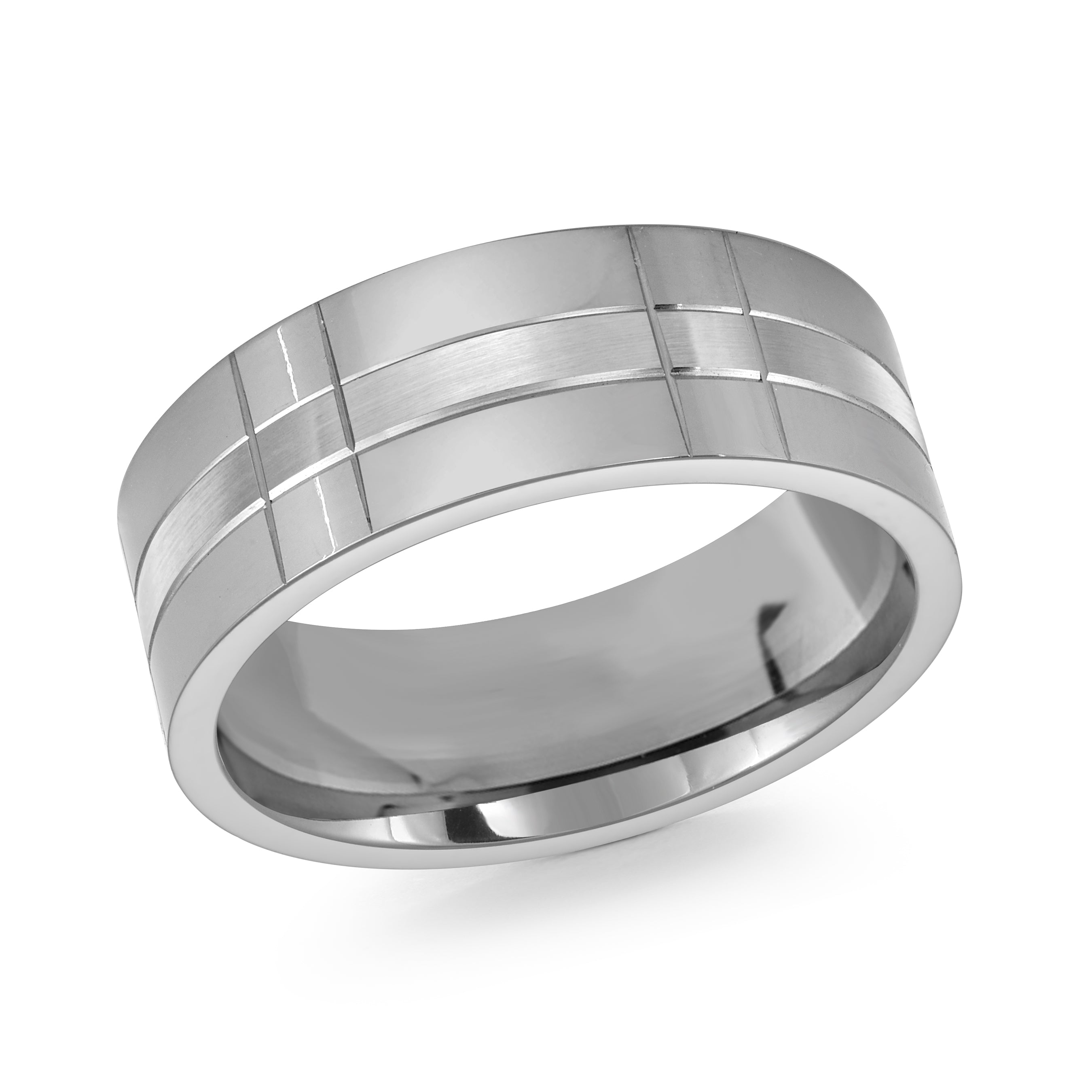 Titanium Infinity 8mm Ring