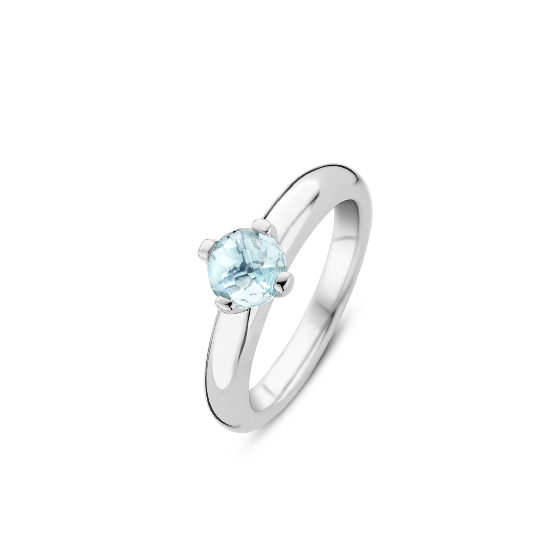 Light Blue Glimmer Ring