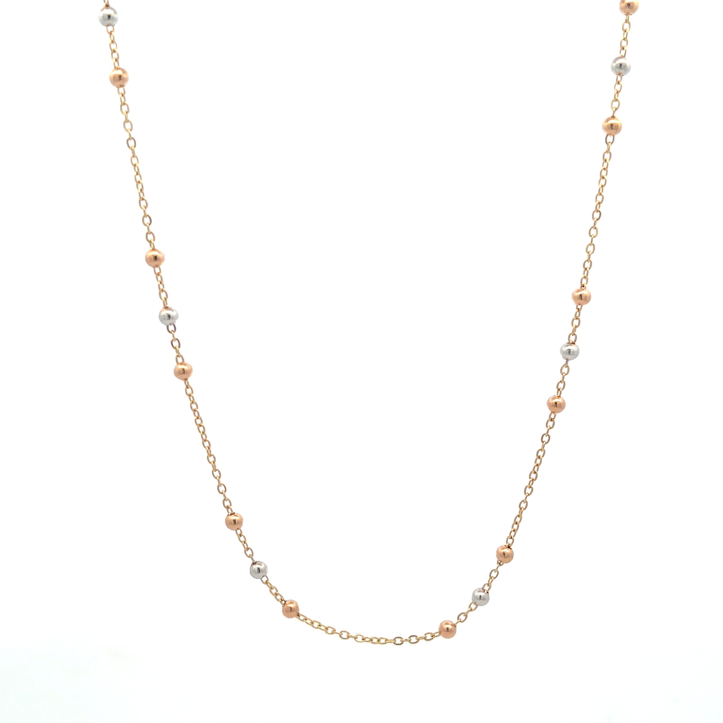 Ball 2.5MM Three Tone Chain