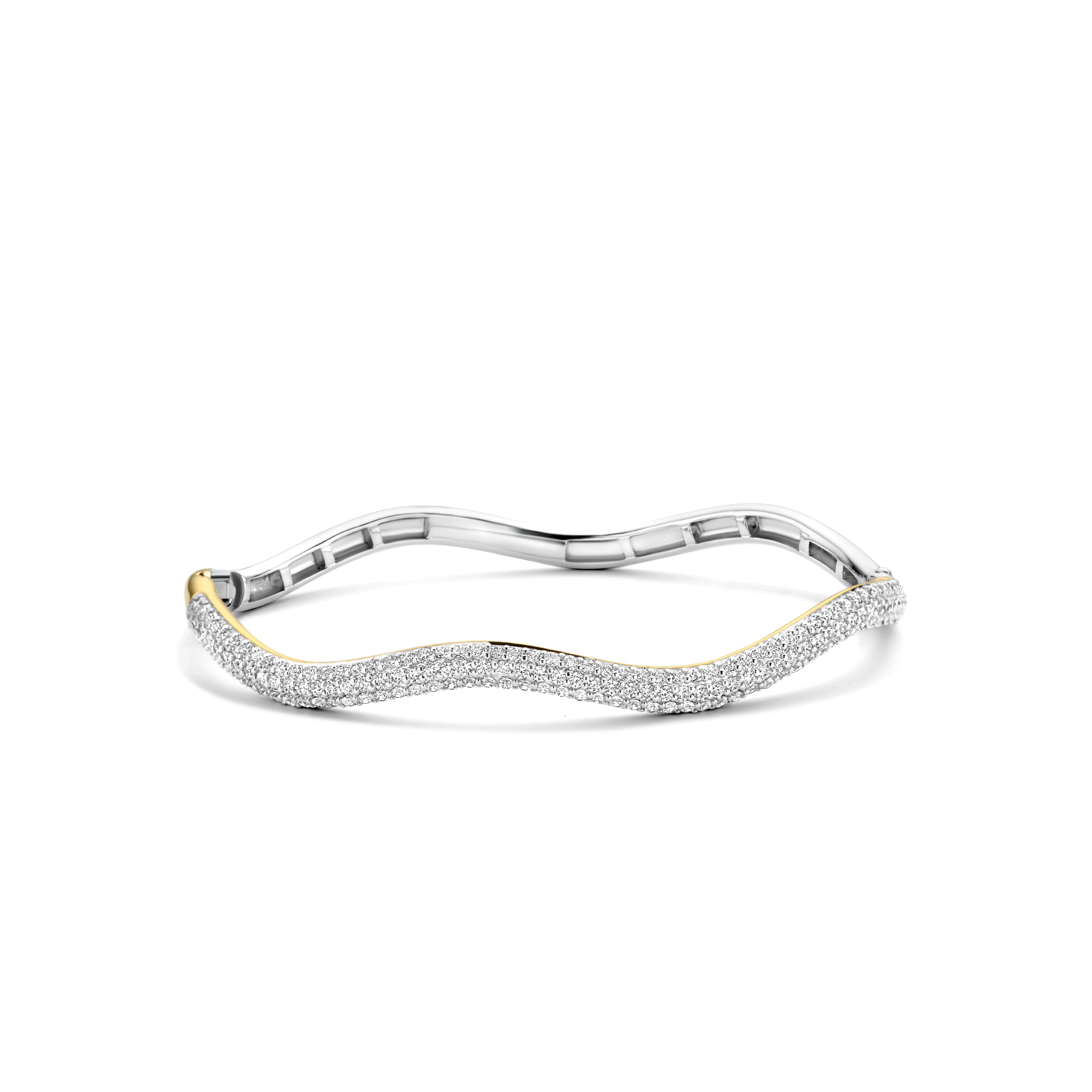 Wave Pave Bracelet