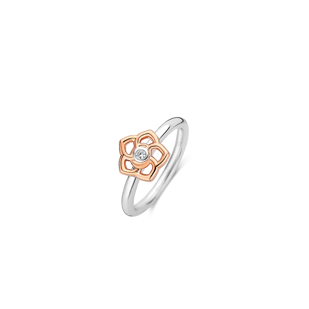 Blooming Rose Flower Ring