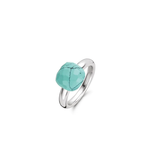 Turquoise Cushion Ring