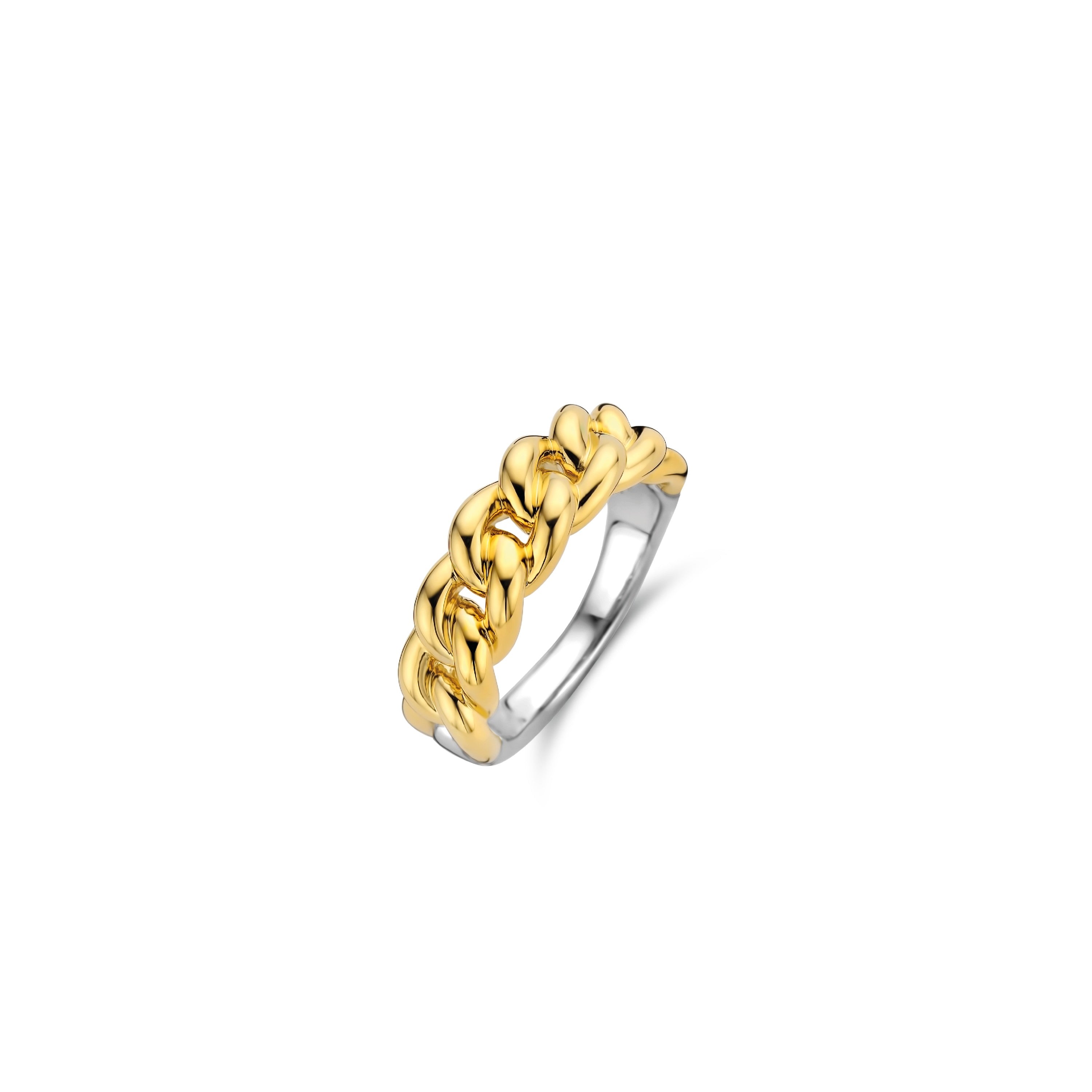 Chunky Link Golden Ring