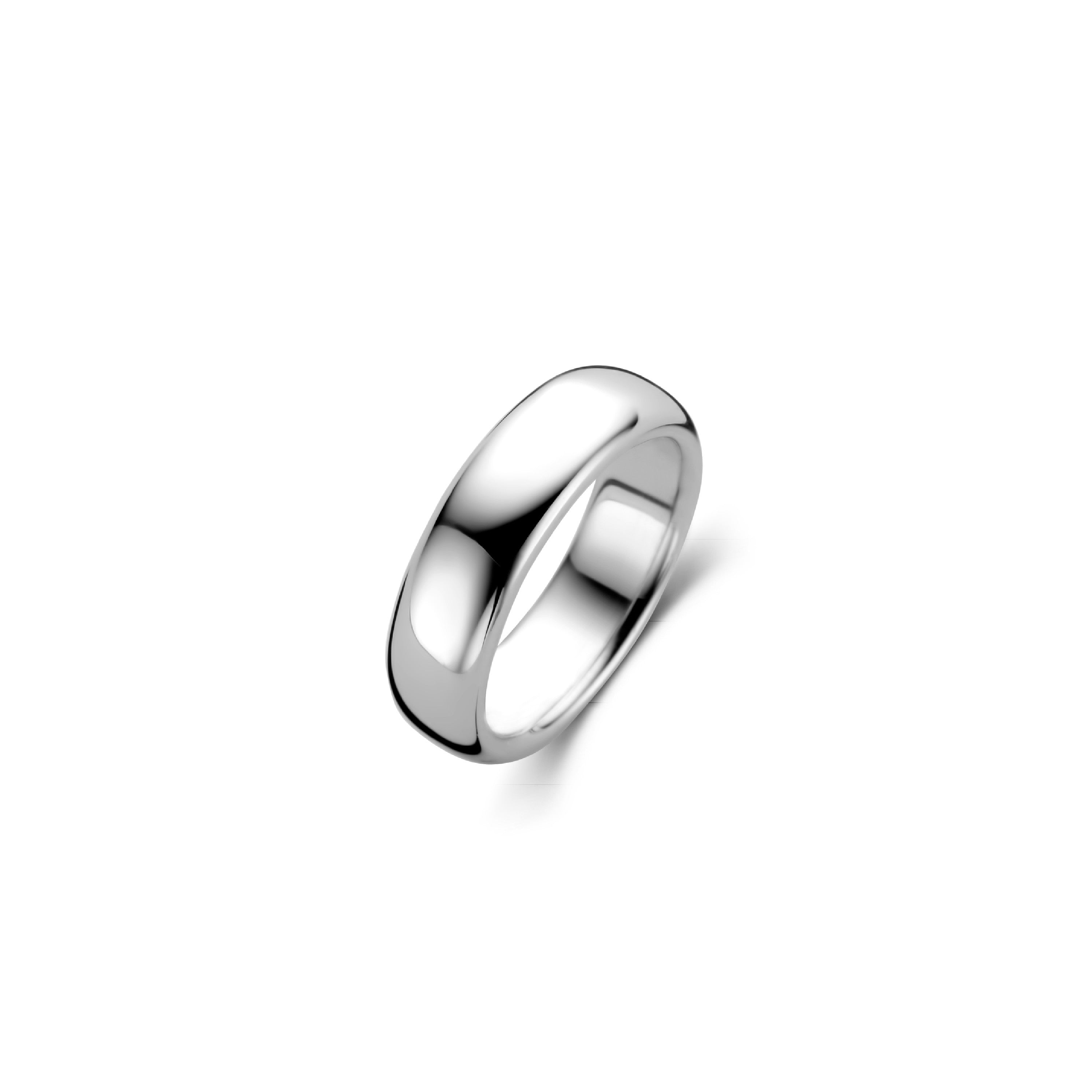 Smooth Feeling Silver Ring