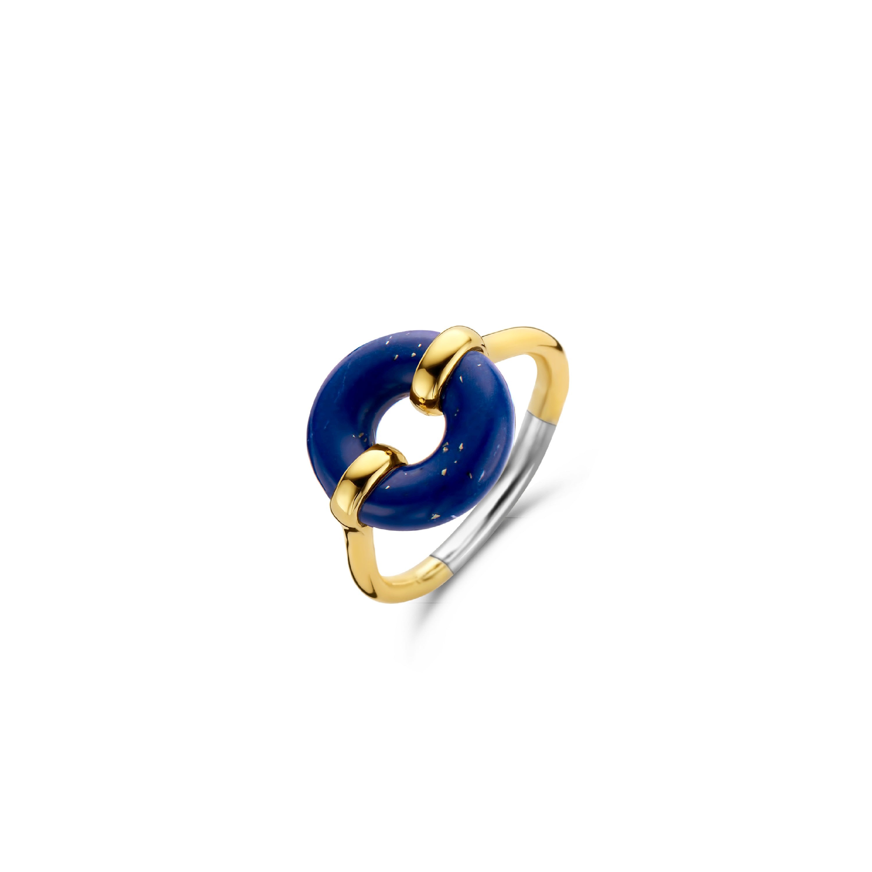 Coin Blue Lapis Ring Big