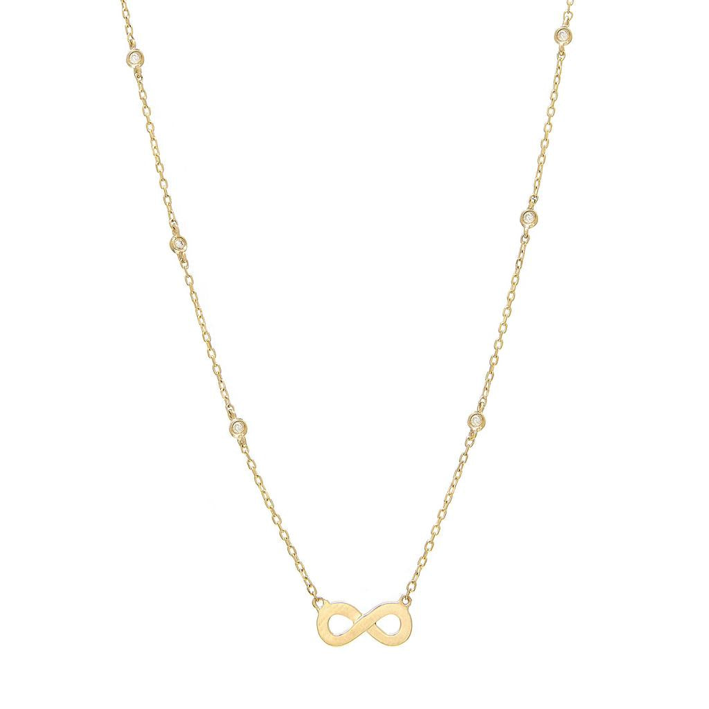 Infinite Sparkle Diamond Necklace