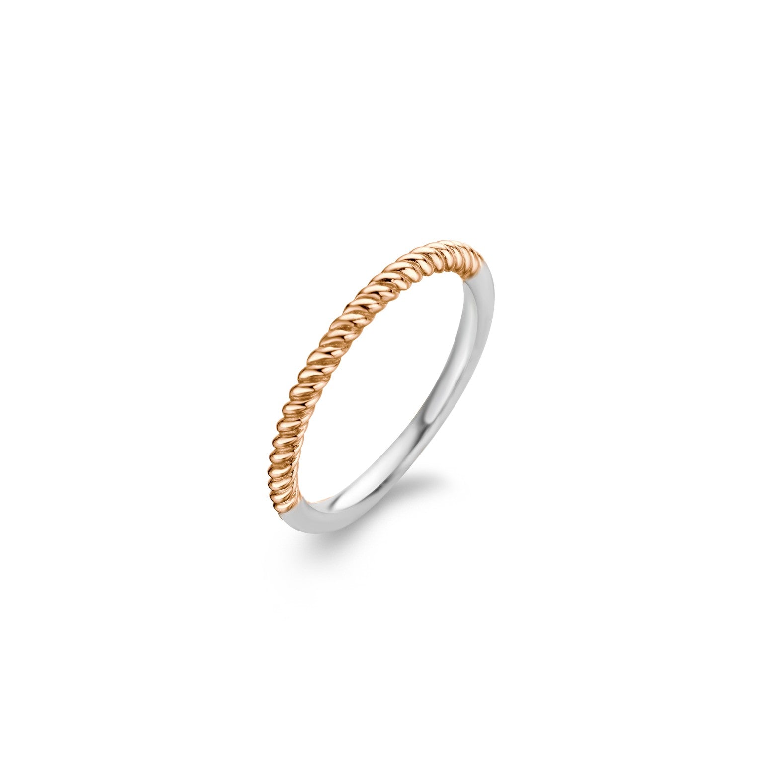 Rose Skinny Twist Ring