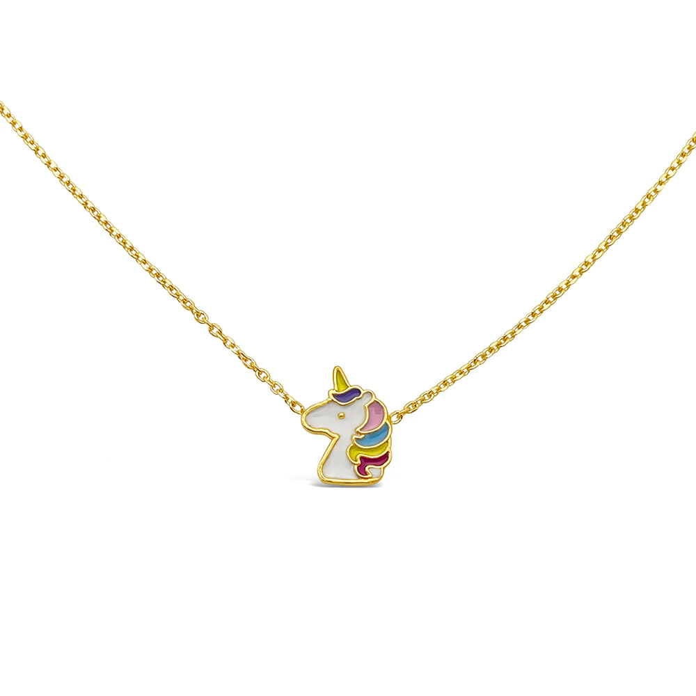 Happy Unicorn Kids Necklace