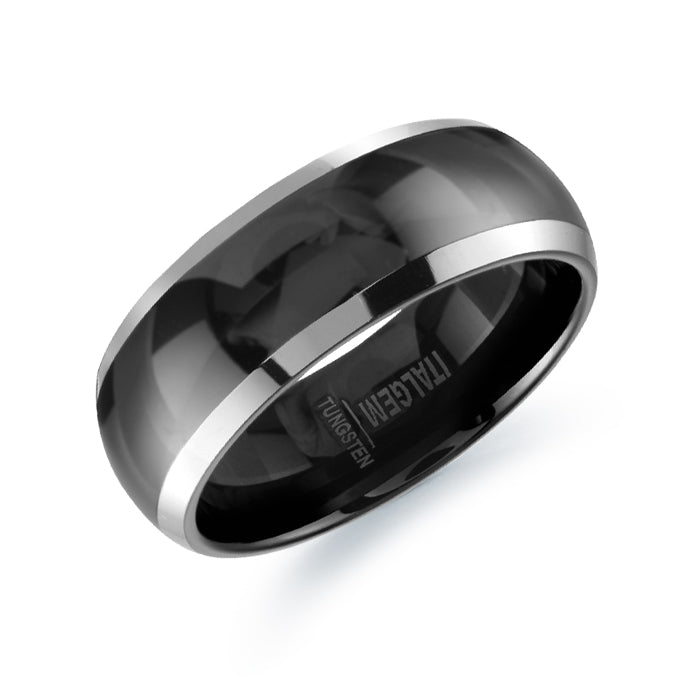 Tungsten Ceramic 8mm Ring