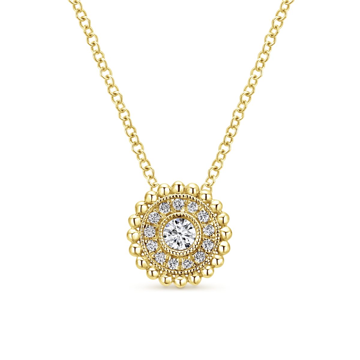 Diamond Amulet Necklace