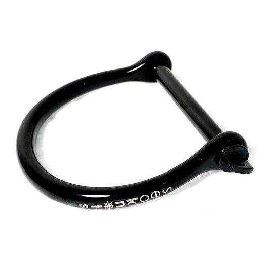 Shackle Bangle Black Bracelet