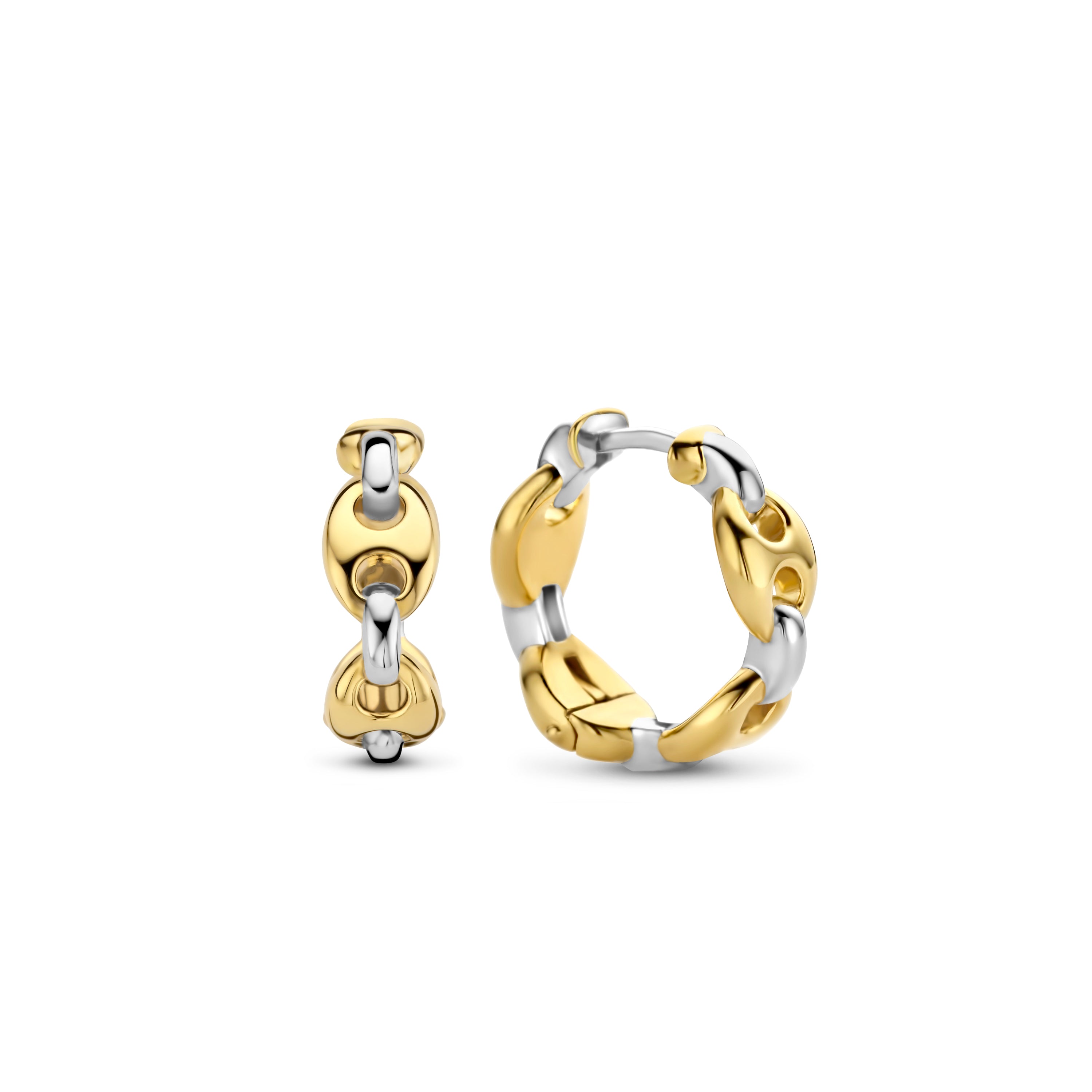 Puffed Mariner G-Ucci All Around Huggie Earrings