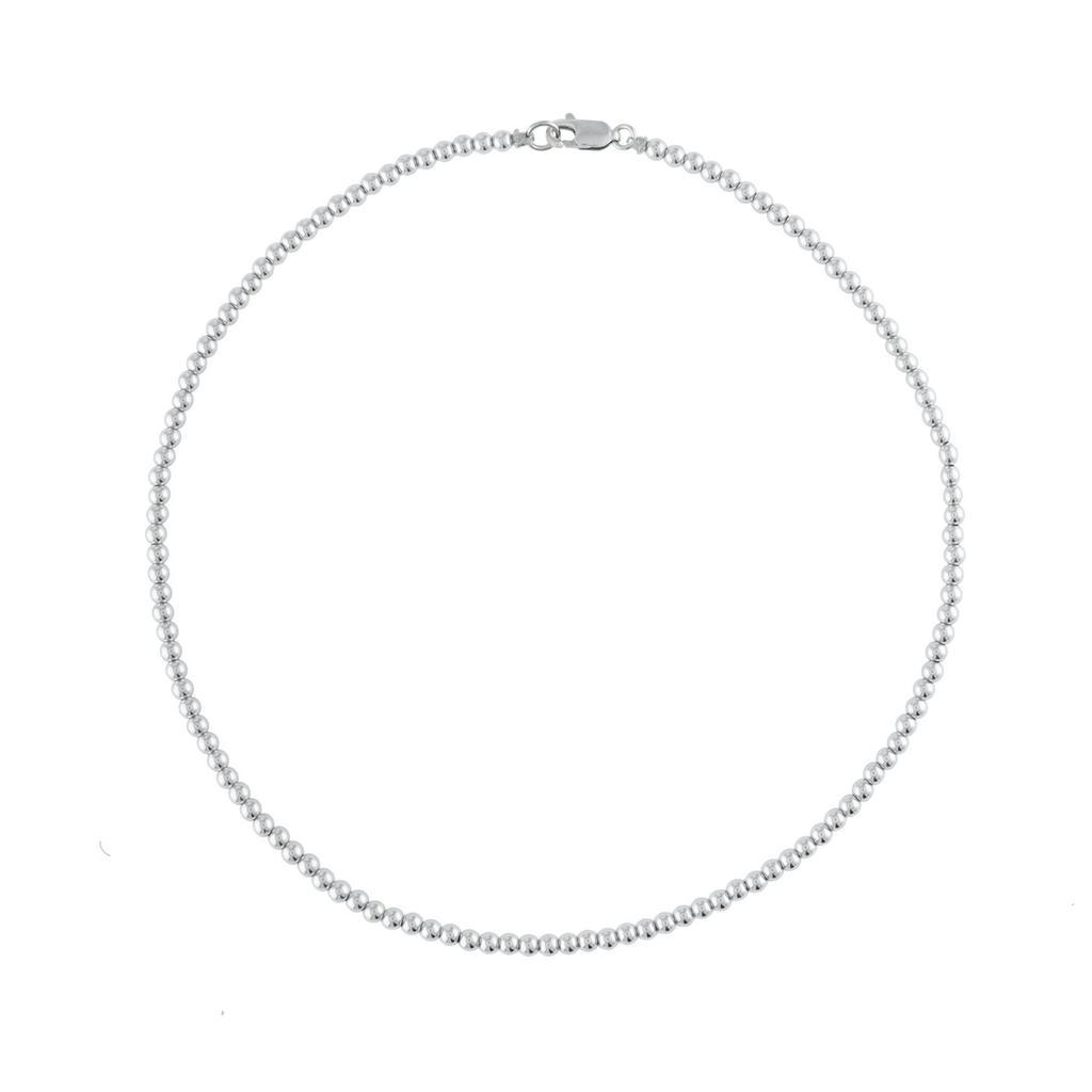 Silver 3MM Ball Necklace