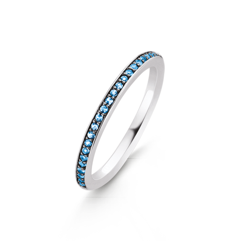 Blue Eternity Ring