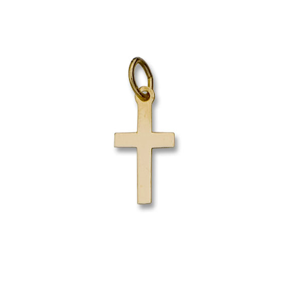 14MM Flat Cross Pendant