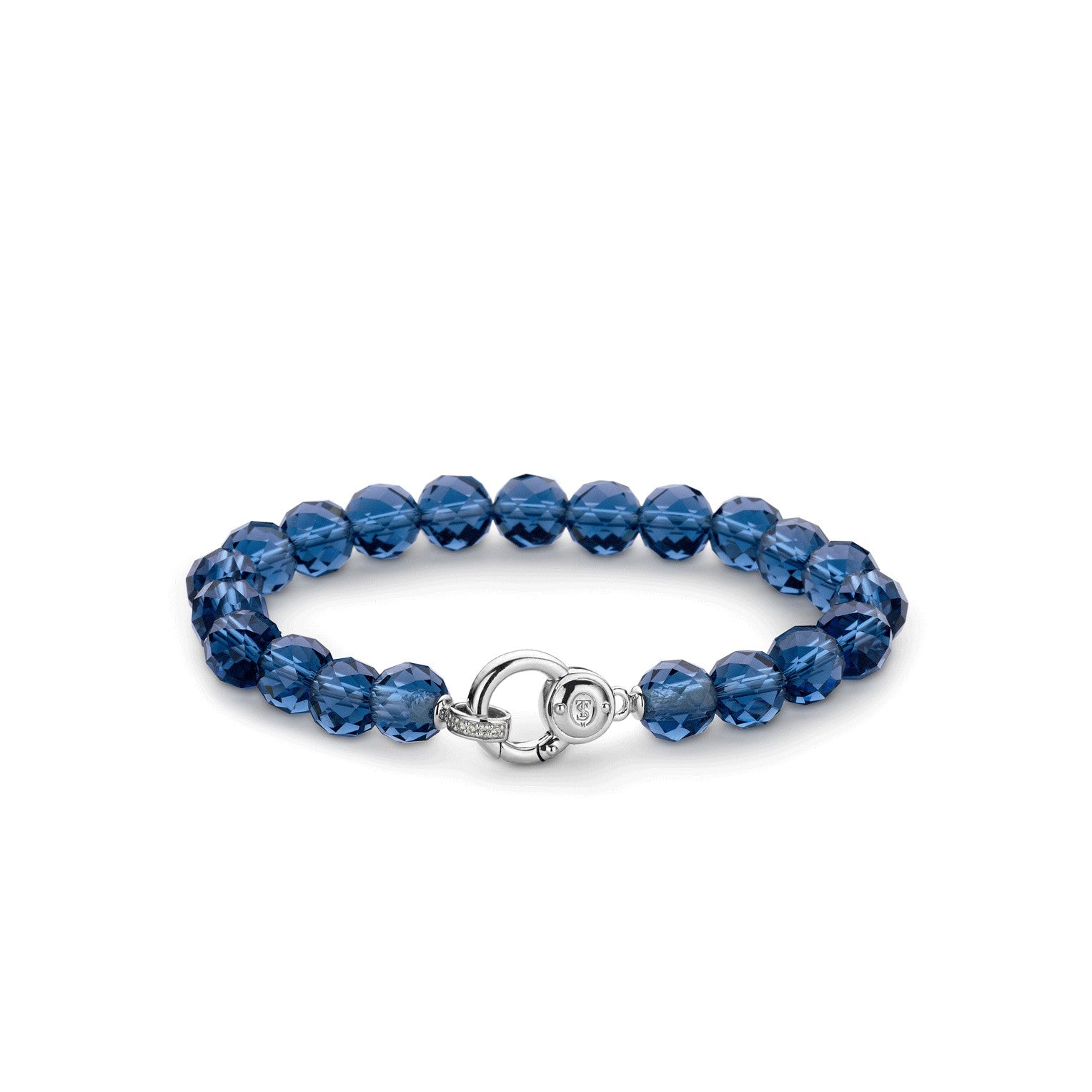 Deep Blue Bead Bracelet