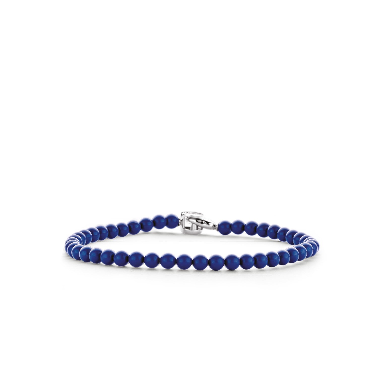 Radiant Blue Bead Bracelet