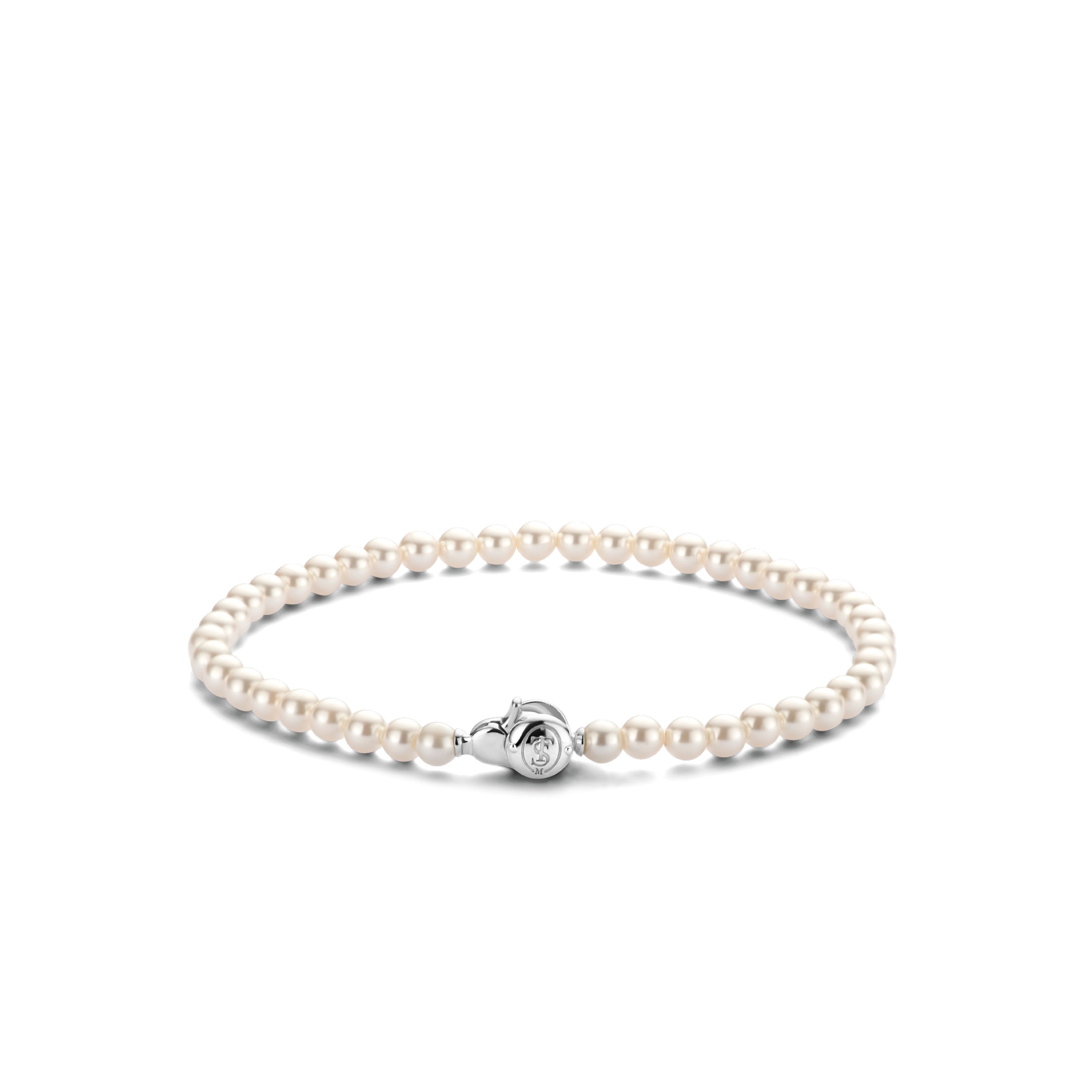 Radiant Pearl Bead Bracelet