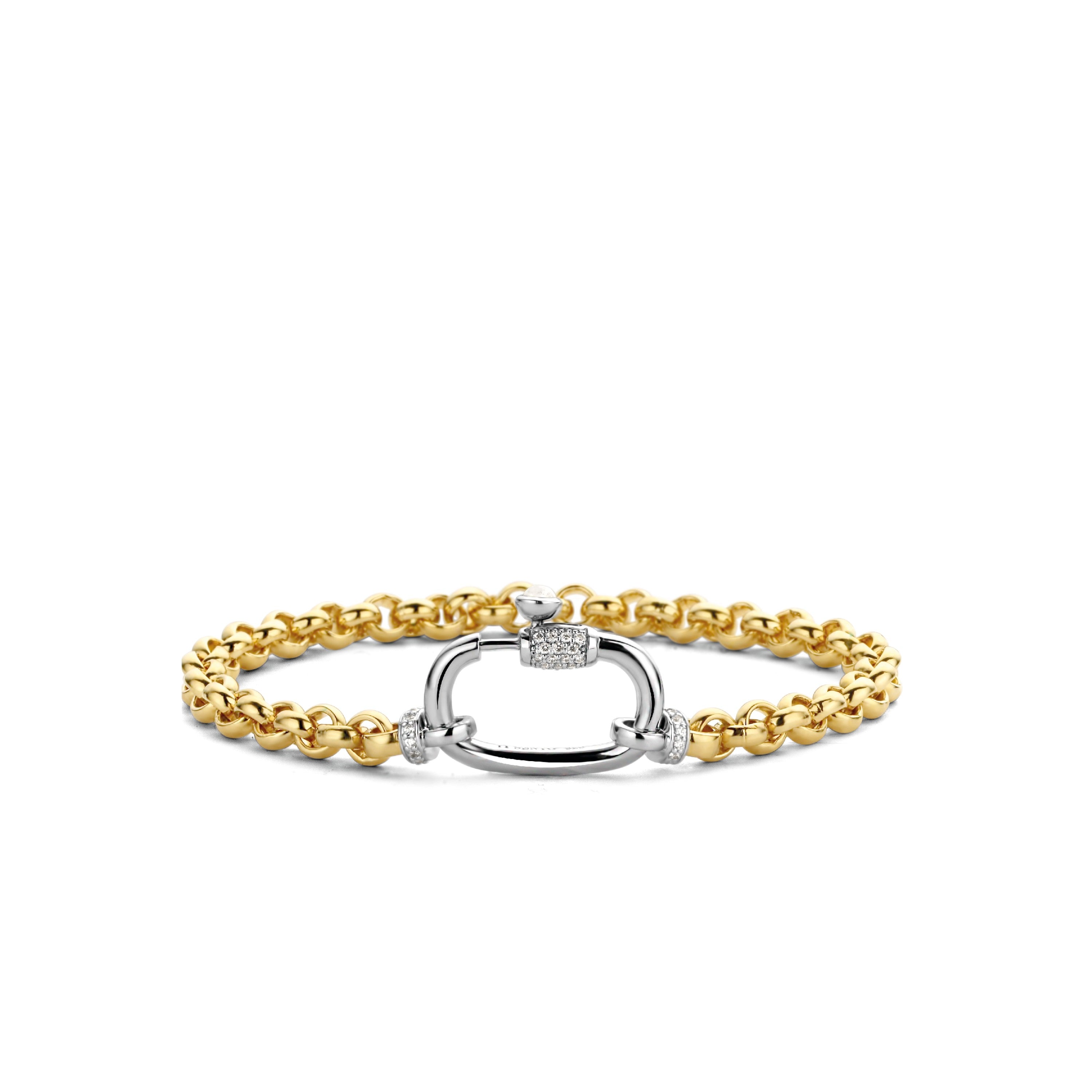 Opulent Rolo Golden Bracelet