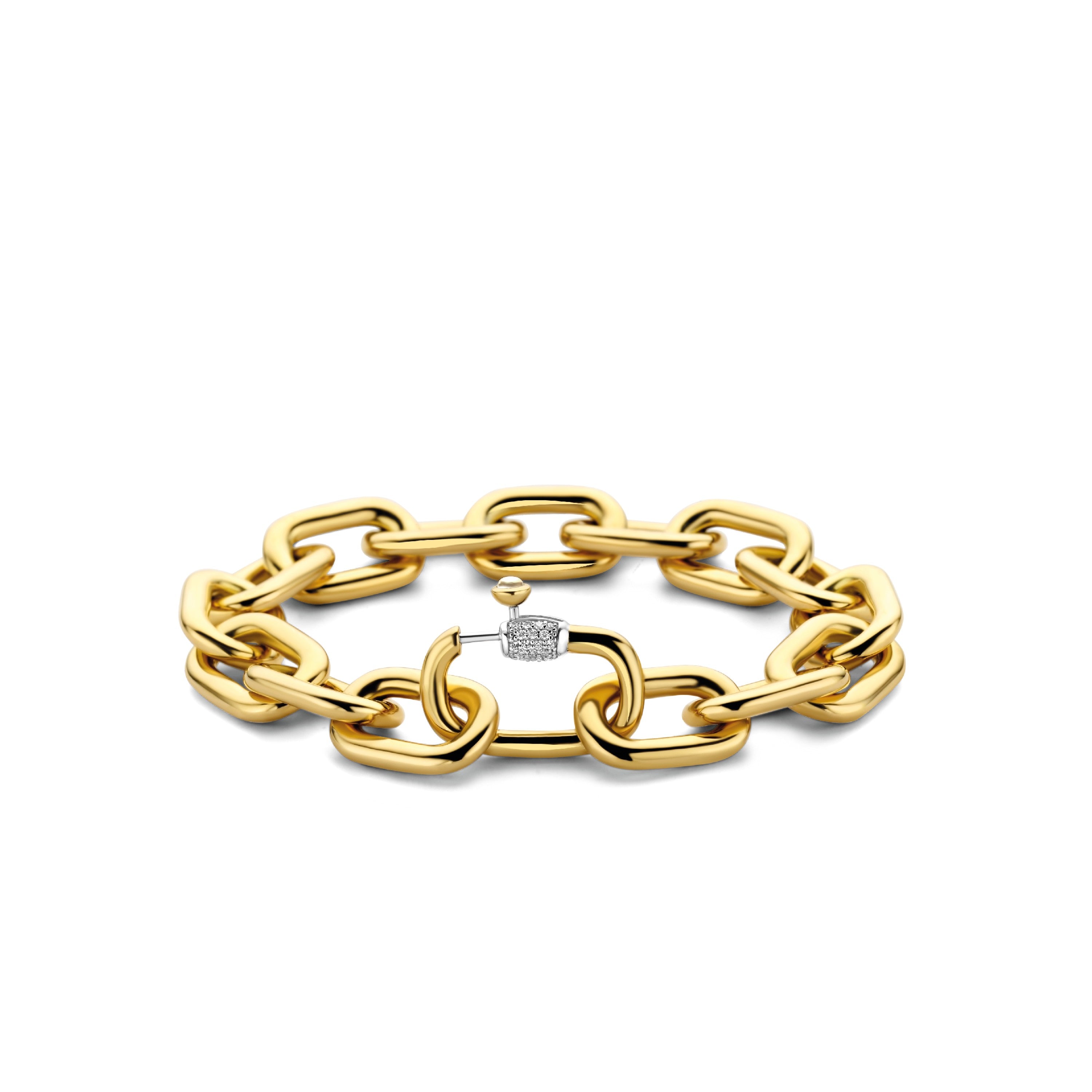 Chunky Golden Link Bracelet