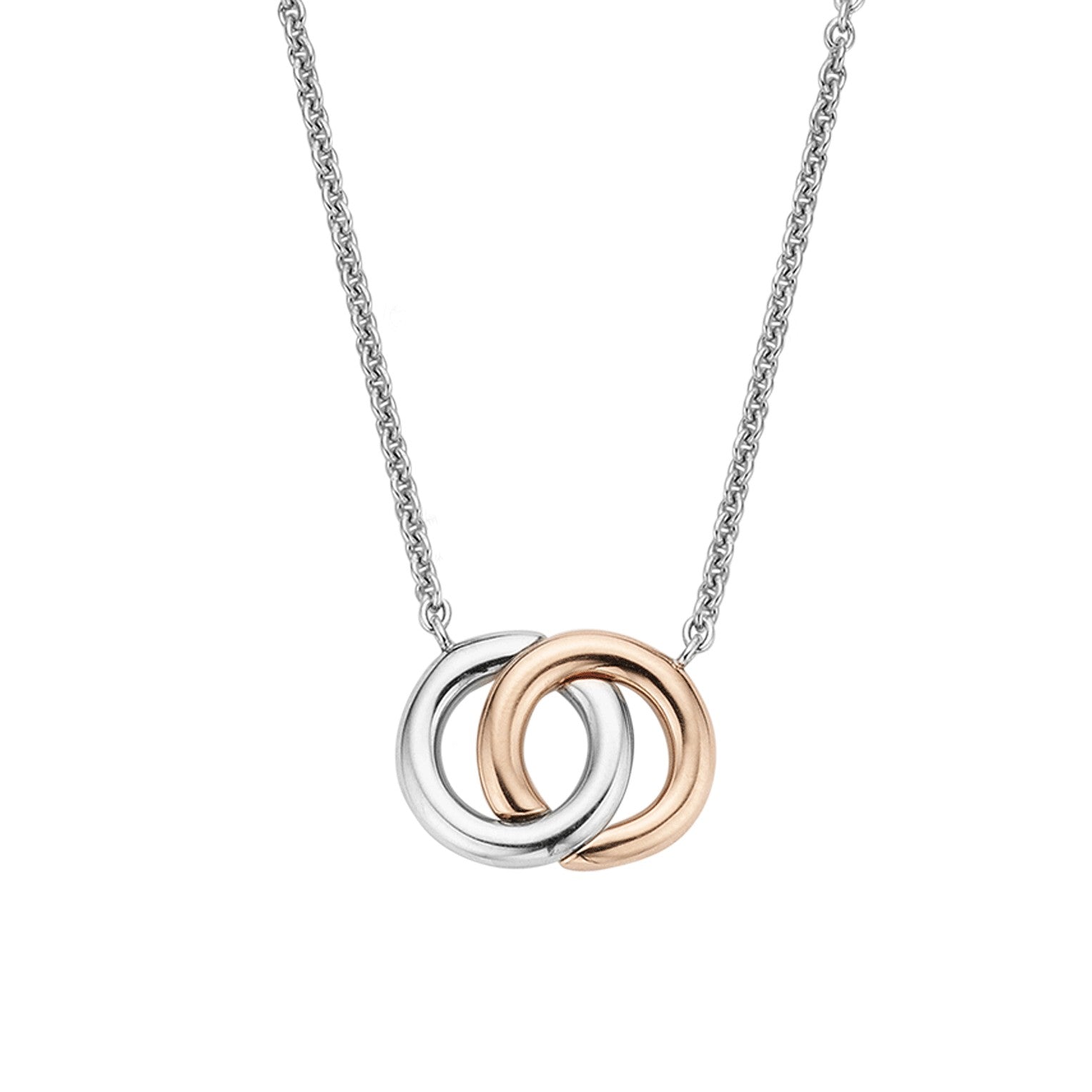 Linked Forever Rose Necklace