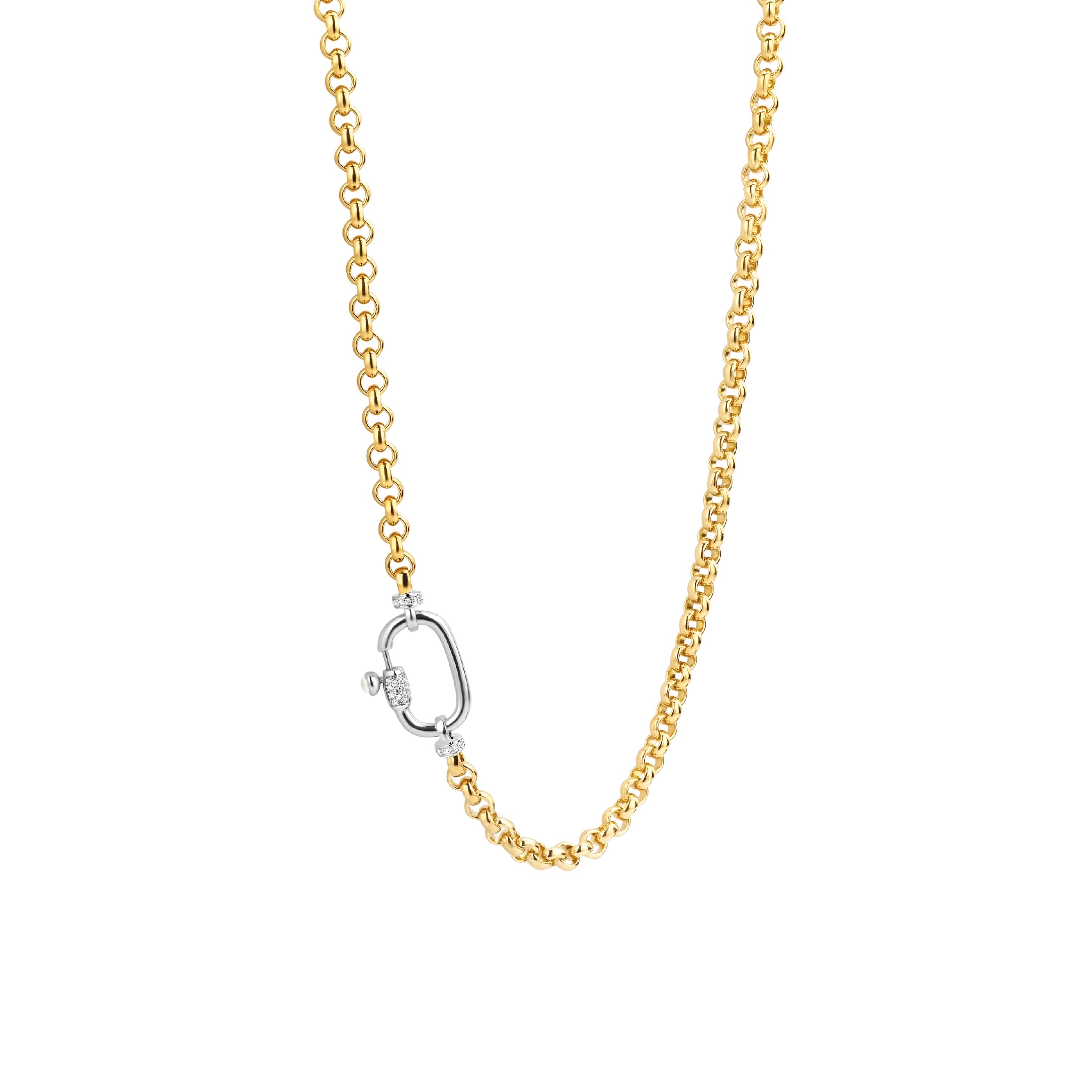 Opulent Rolo Golden Necklace