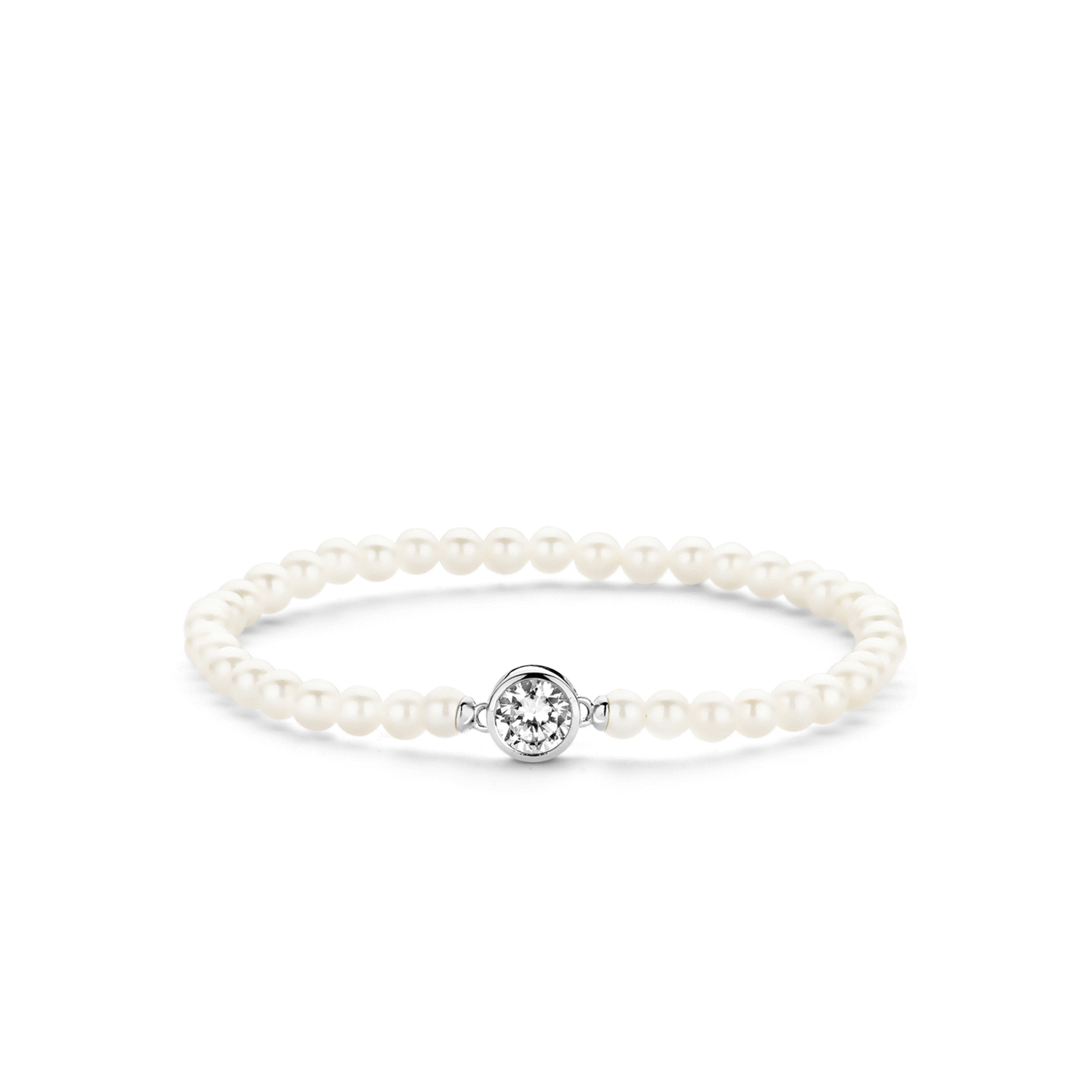 Zirconia Pearl Bracelet