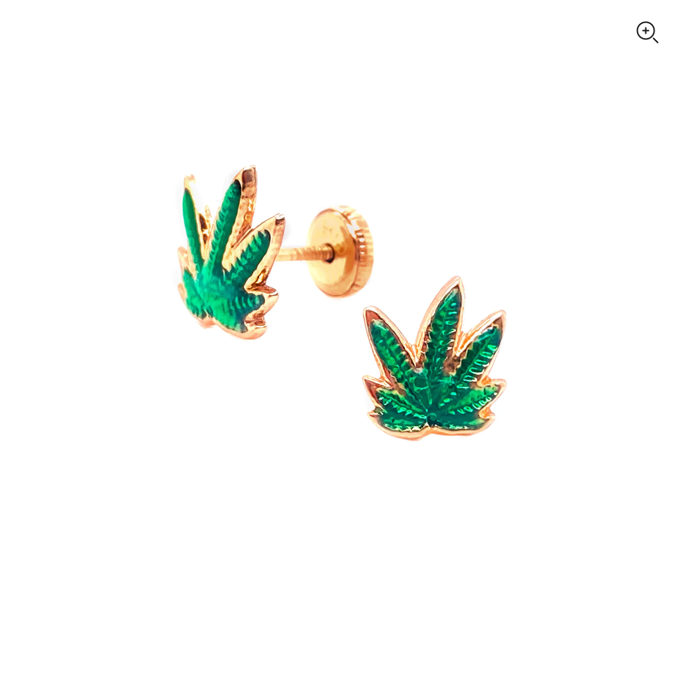 Mary Jane Stud Earrings