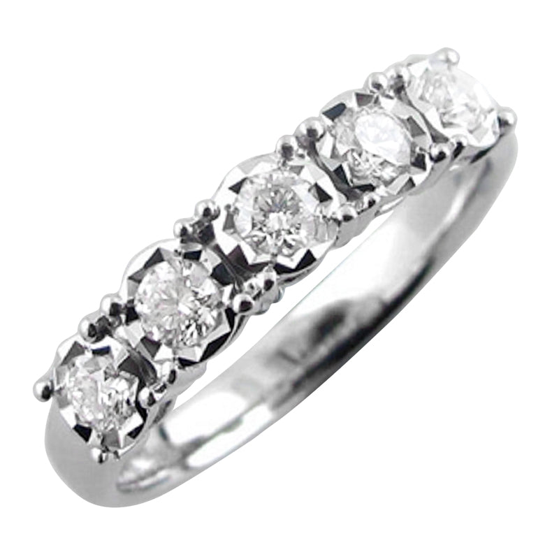 .39ct Diamond Five Stone Ring