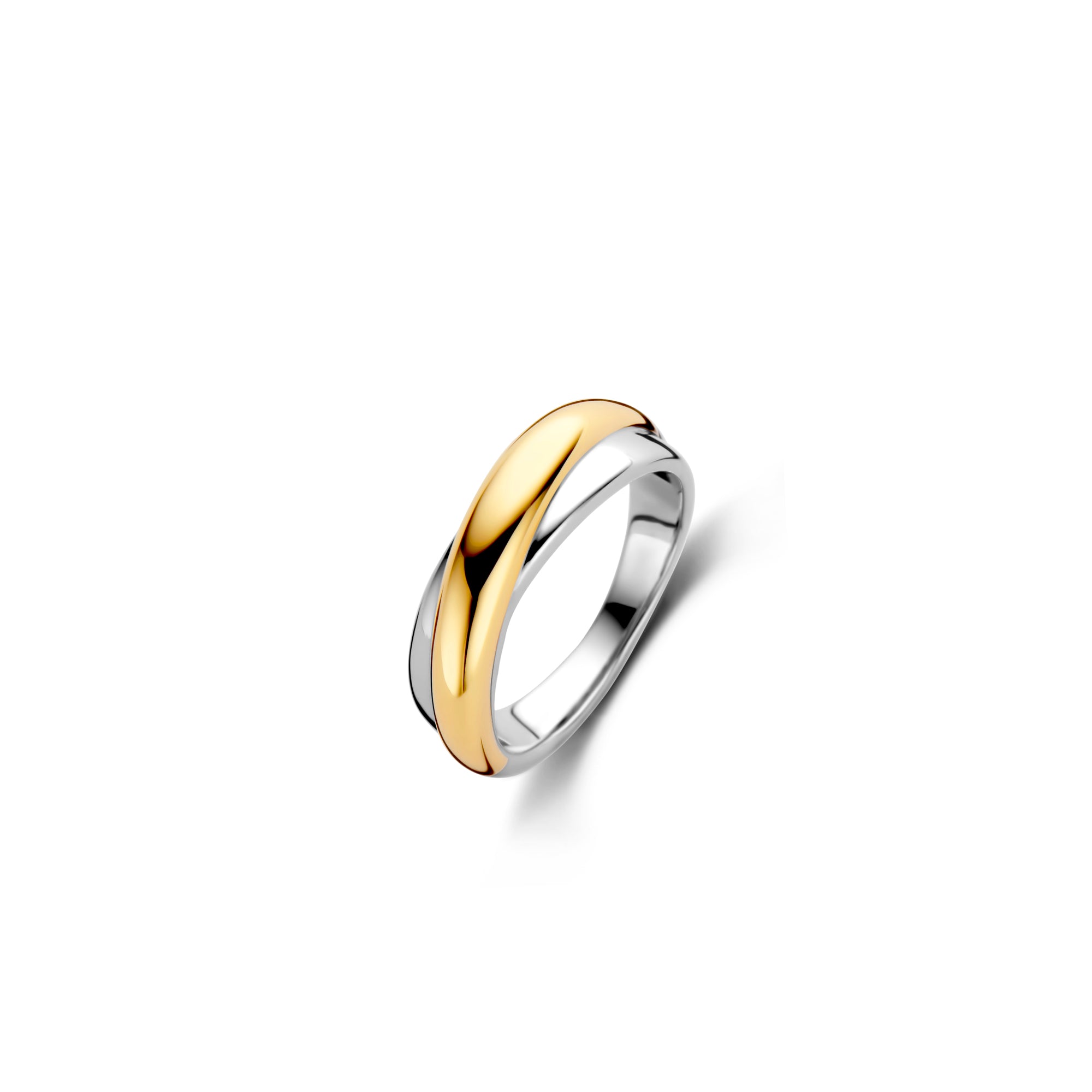 Wide Crossover Golden Ring