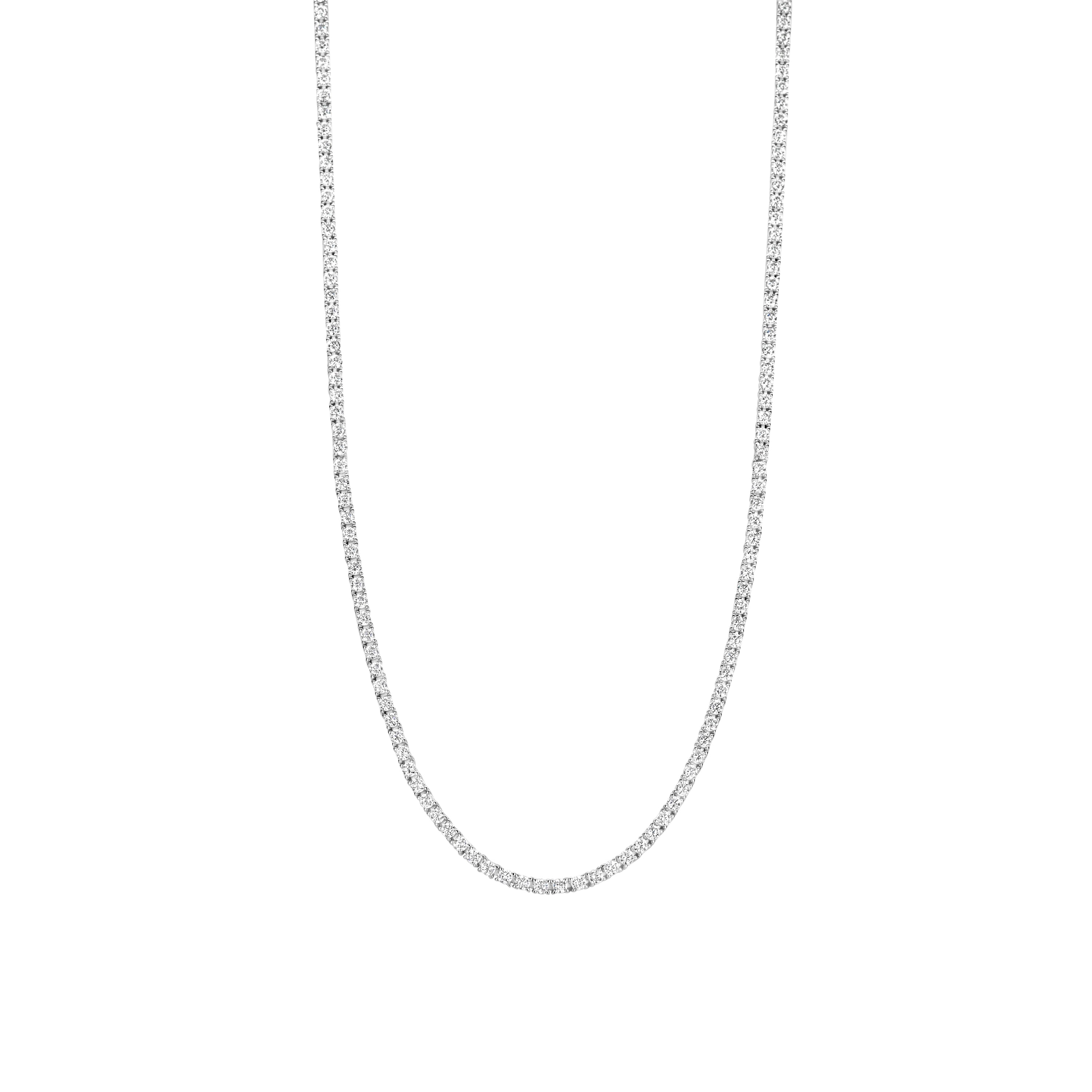 Brilliance Tennis Necklace 15.3''